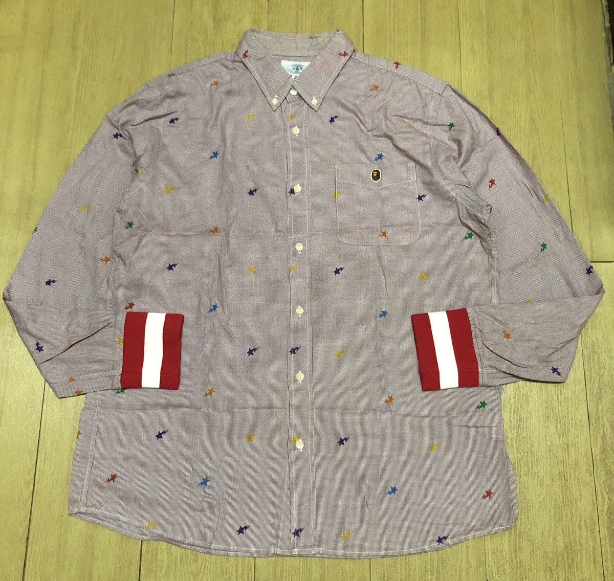 Bape Bapesta Pattern One Point Check All Over Print Shirts Size US XXL / EU 58 / 5 - 1 Thumbnail