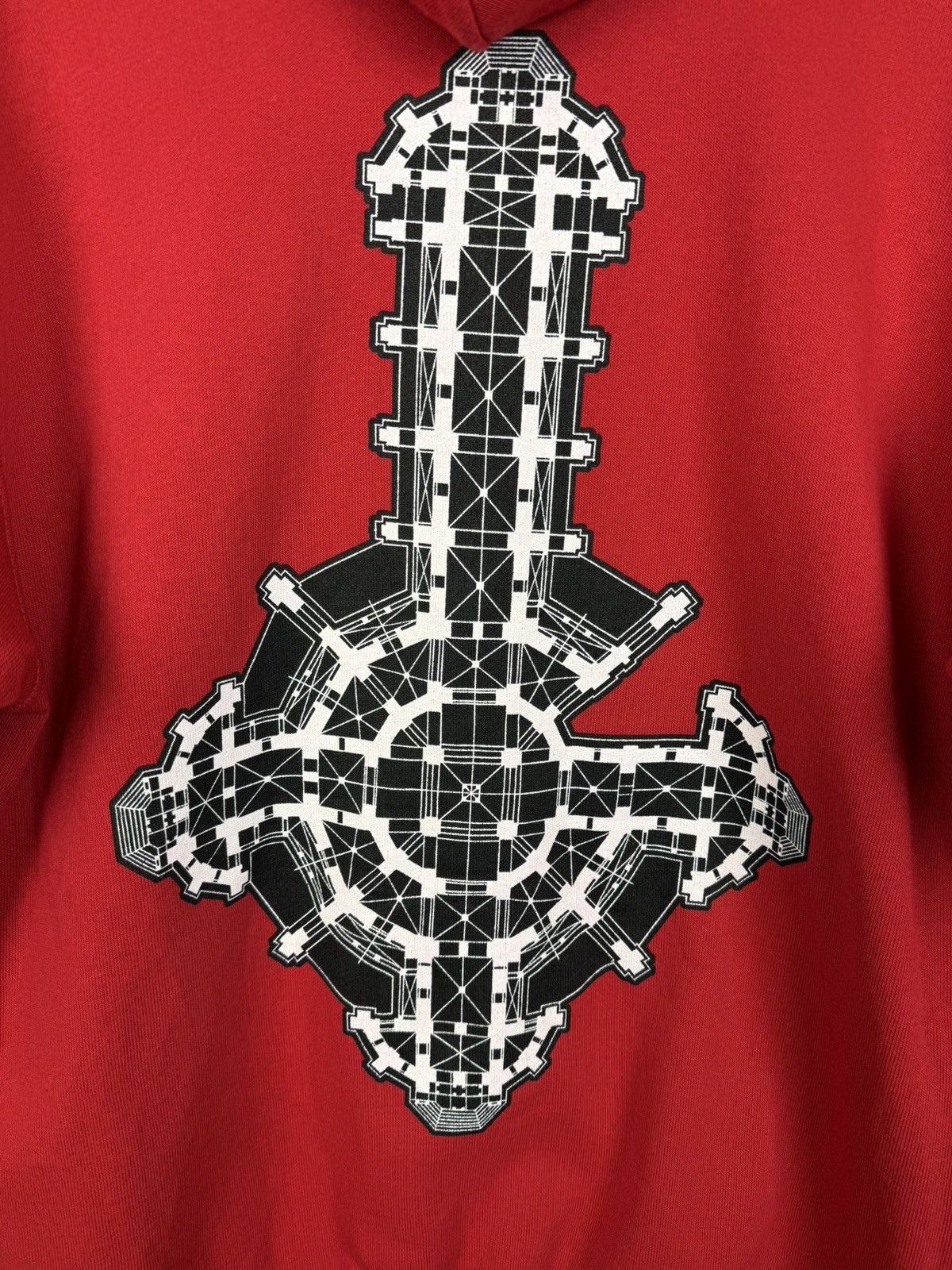 Band Tees Vintage Ghost Grucifix Metal Band Zip Hoodie Rare Red Size L Size US L / EU 52-54 / 3 - 2 Thumbnail