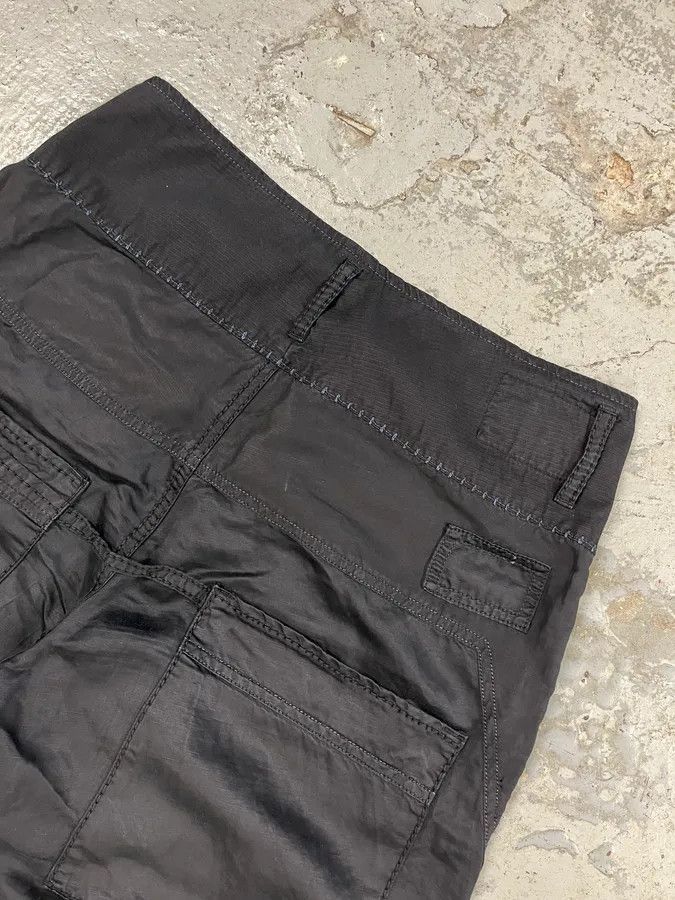 Marithe + Francois Girbaud × Vintage 2000s Marithé + François Girbaud Black Utility Pants Size US 31 - 8 Thumbnail