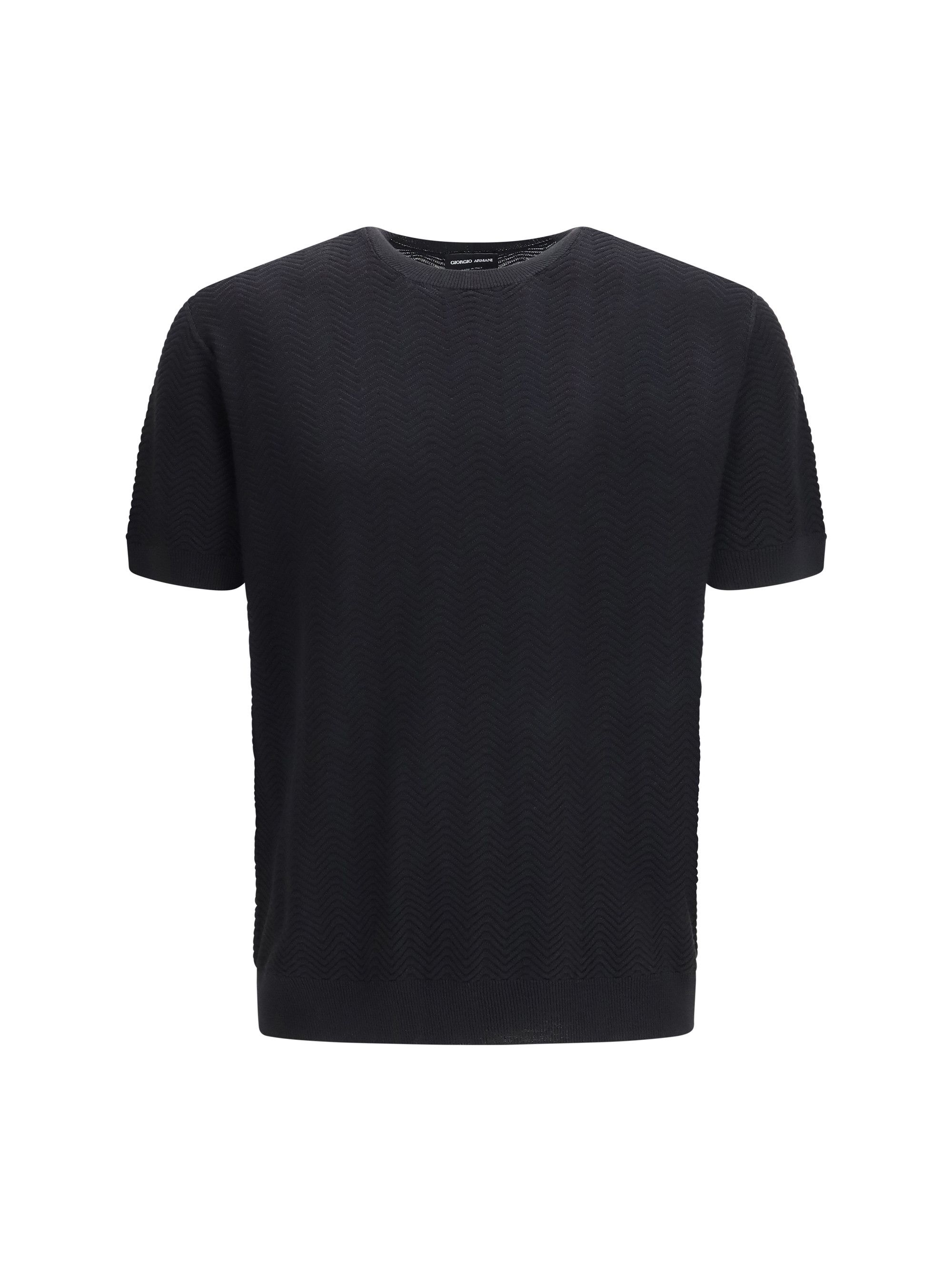 Giorgio Armani Short-sleeved cotton and silk Sweater Size US XXL / EU 58 / 5 - 1 Thumbnail