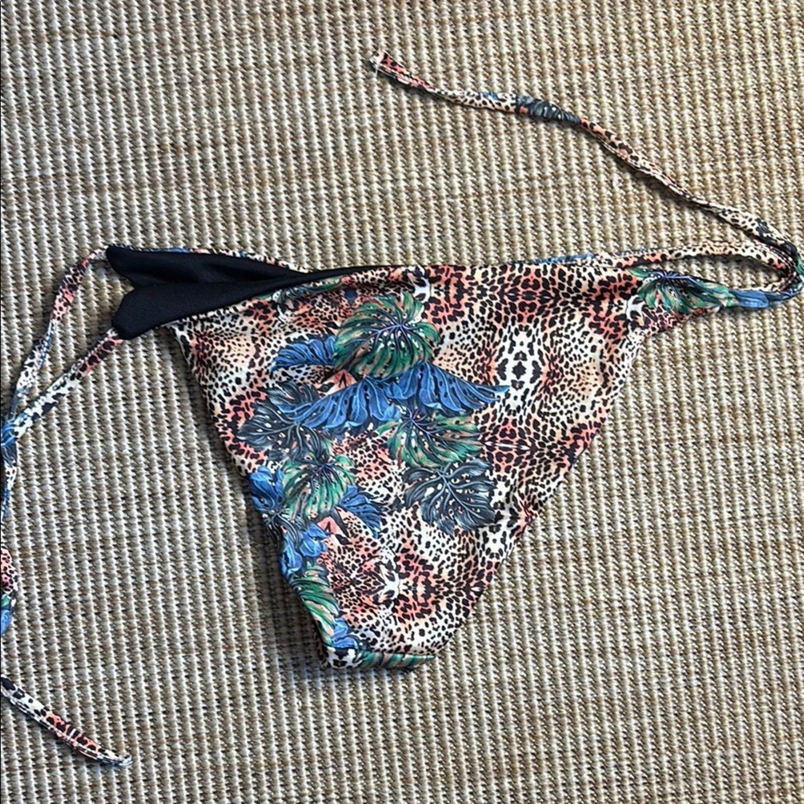 Other NWT Antica Sartoria Tropical Print Bikini Set Size S Size ONE SIZE - 4 Thumbnail