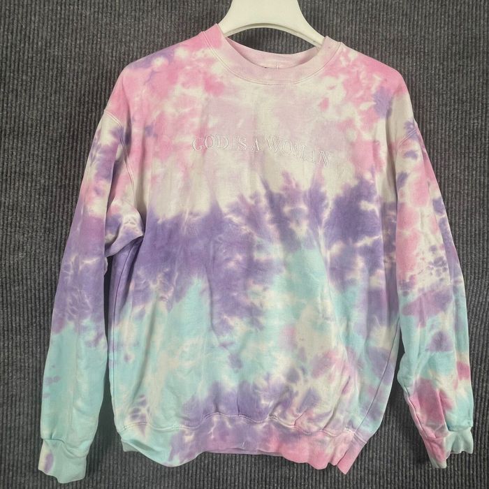 Ariana grande tie online dye sweatshirt