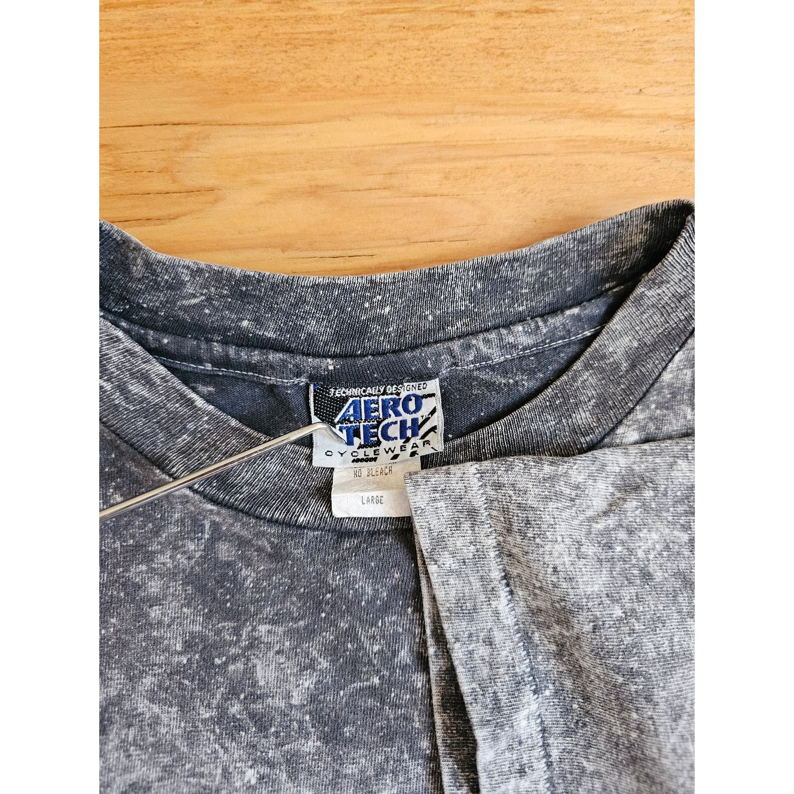 Other Aero Tech Cyclewear Bicycling Gray Cotton Shirt L-XL? 80s90s Size US L / EU 52-54 / 3 - 3 Thumbnail