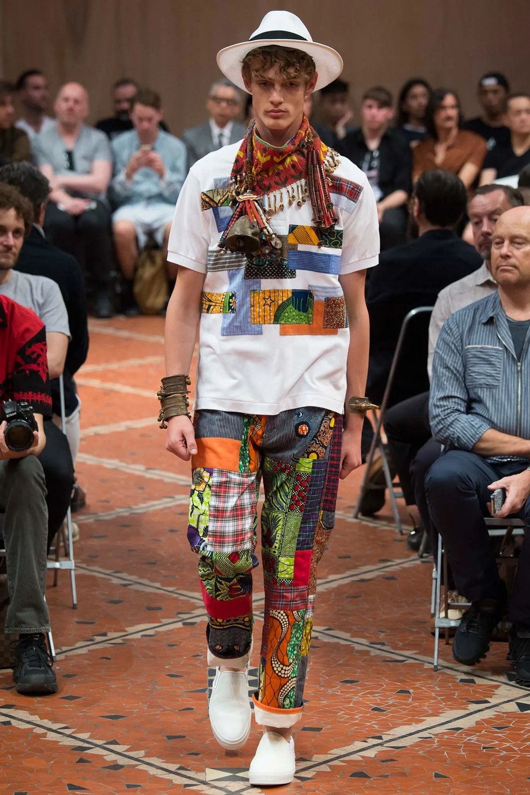 Junya Watanabe - Lacoste - S/S 16 - Patchwork Polo