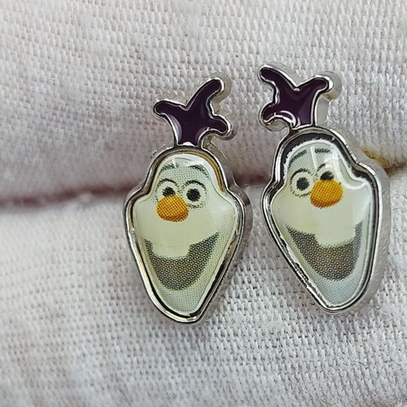 Disney Frozen Olaf Face Stud Earrings Size ONE SIZE - 5 Thumbnail