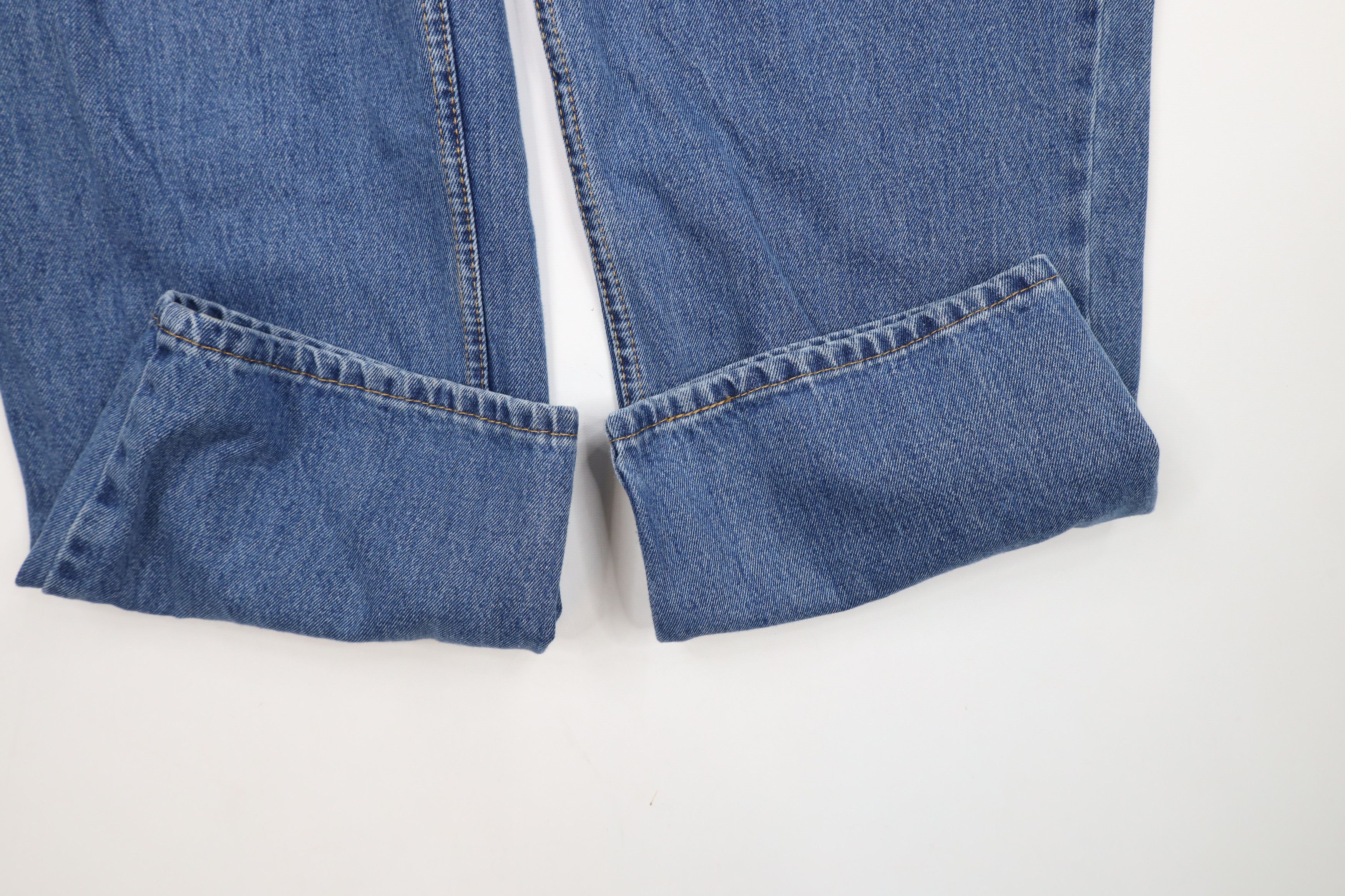 Levi's × Vintage Vintage Y2K Levis 550 Relaxed Tapered Leg Denim Jeans Blue Size US 40 / EU 56 - 5 Thumbnail