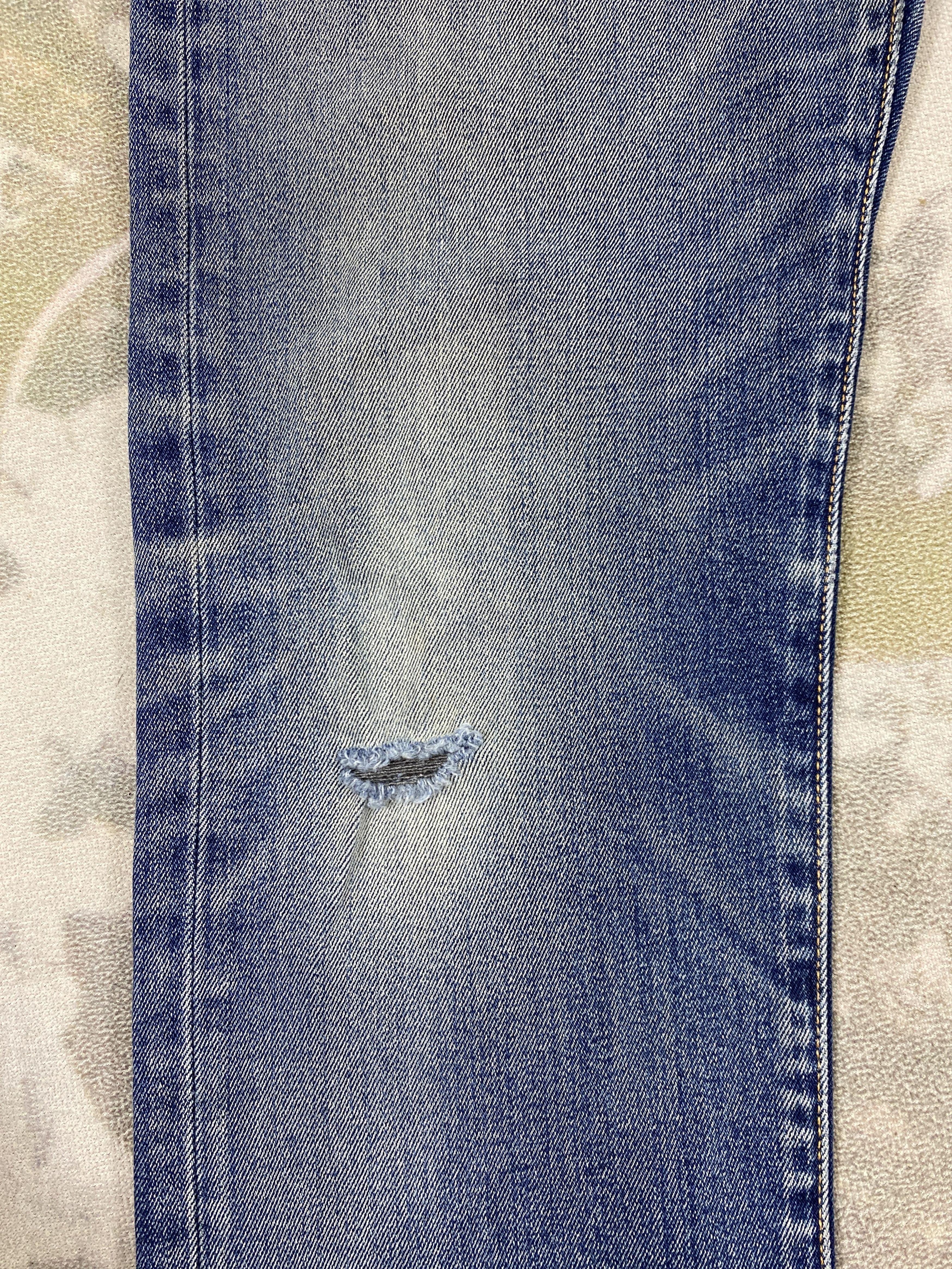 Levi's Distressed Blue Levi's 502 Jeans 28x28.5 - JN3727 Size US 28 / EU 44 - 13 Thumbnail