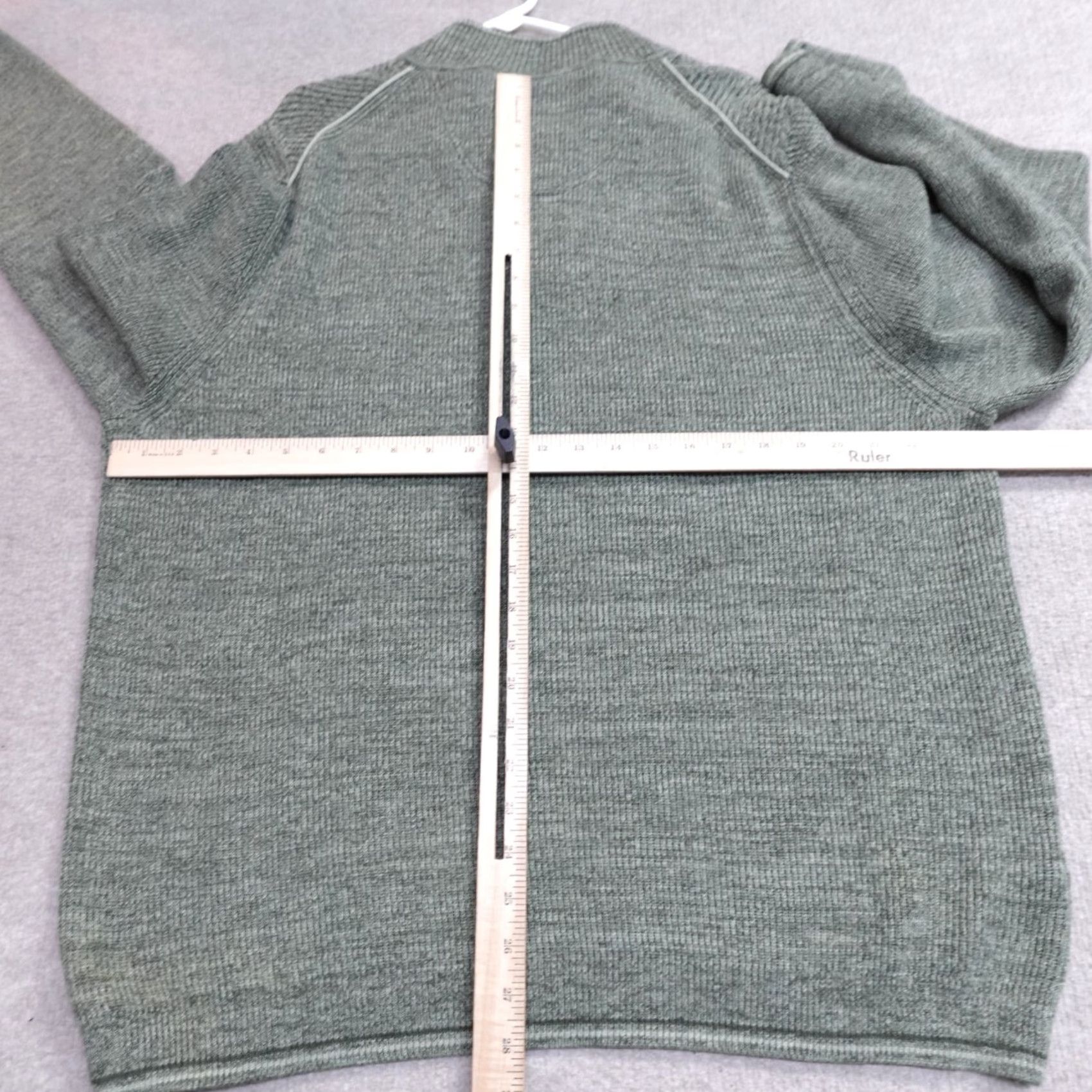 Tommy Bahama Tommy Bahama Sweater 2XL Green Long Sleeve 1/4 Zip Argyle Pullover Shirt Mens Size US XXL / EU 58 / 5 - 5 Thumbnail