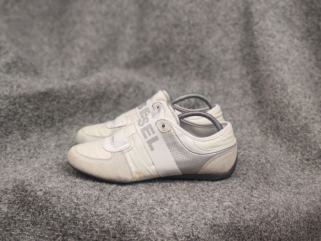 Diesel Vintage 90's Diesel Korbin II Suede rubber Low Sneakers Y2K Size US 7.5 / EU 40-41 - 10 Thumbnail