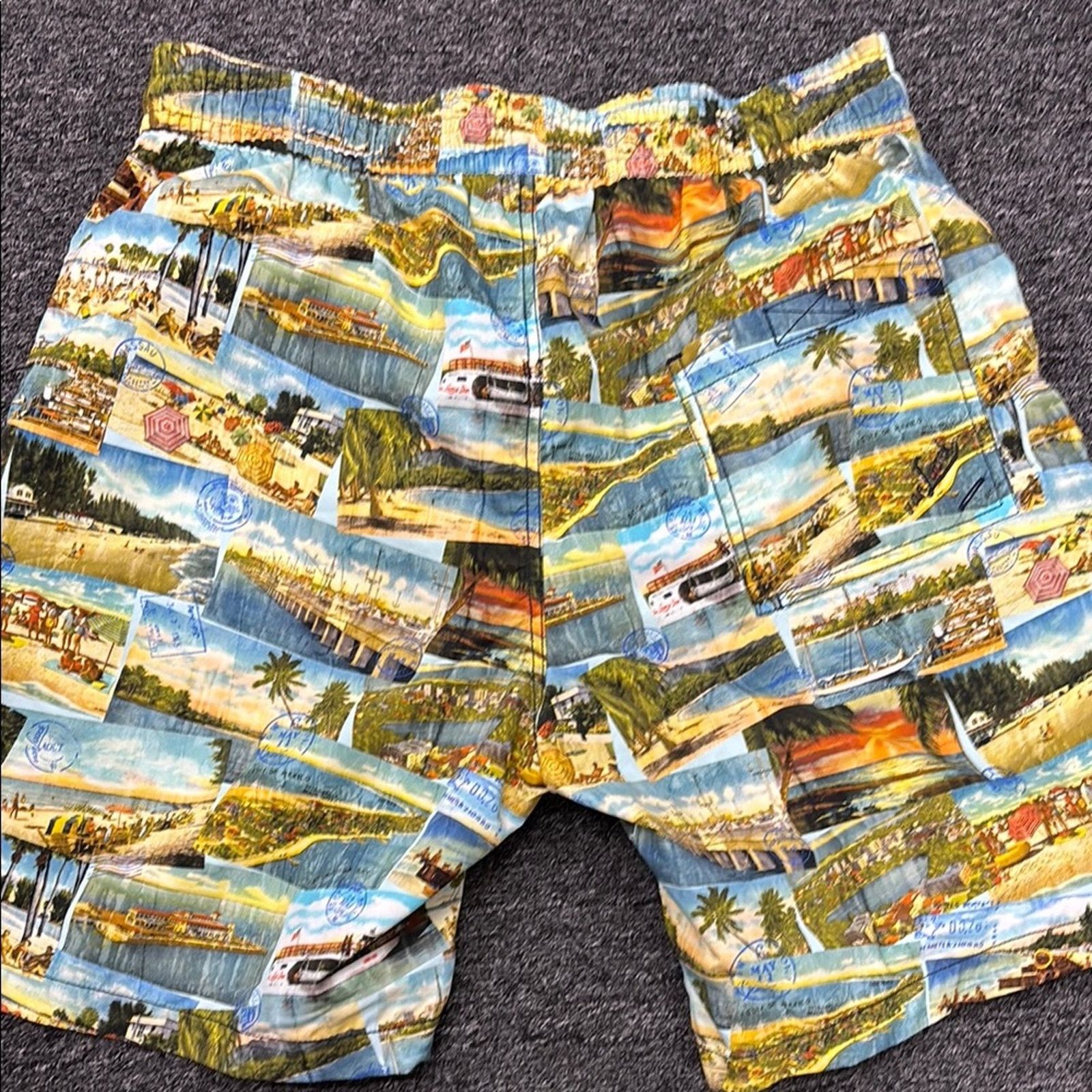 Other NWT Van Laack Scenic Print Men's Swim Trunks Size M Size US 34 / EU 50 - 6 Thumbnail