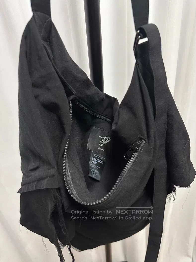 Yohji Yamamoto Yohji Yamamoto Irregular rayon messenger bag Size ONE SIZE - 7 Thumbnail