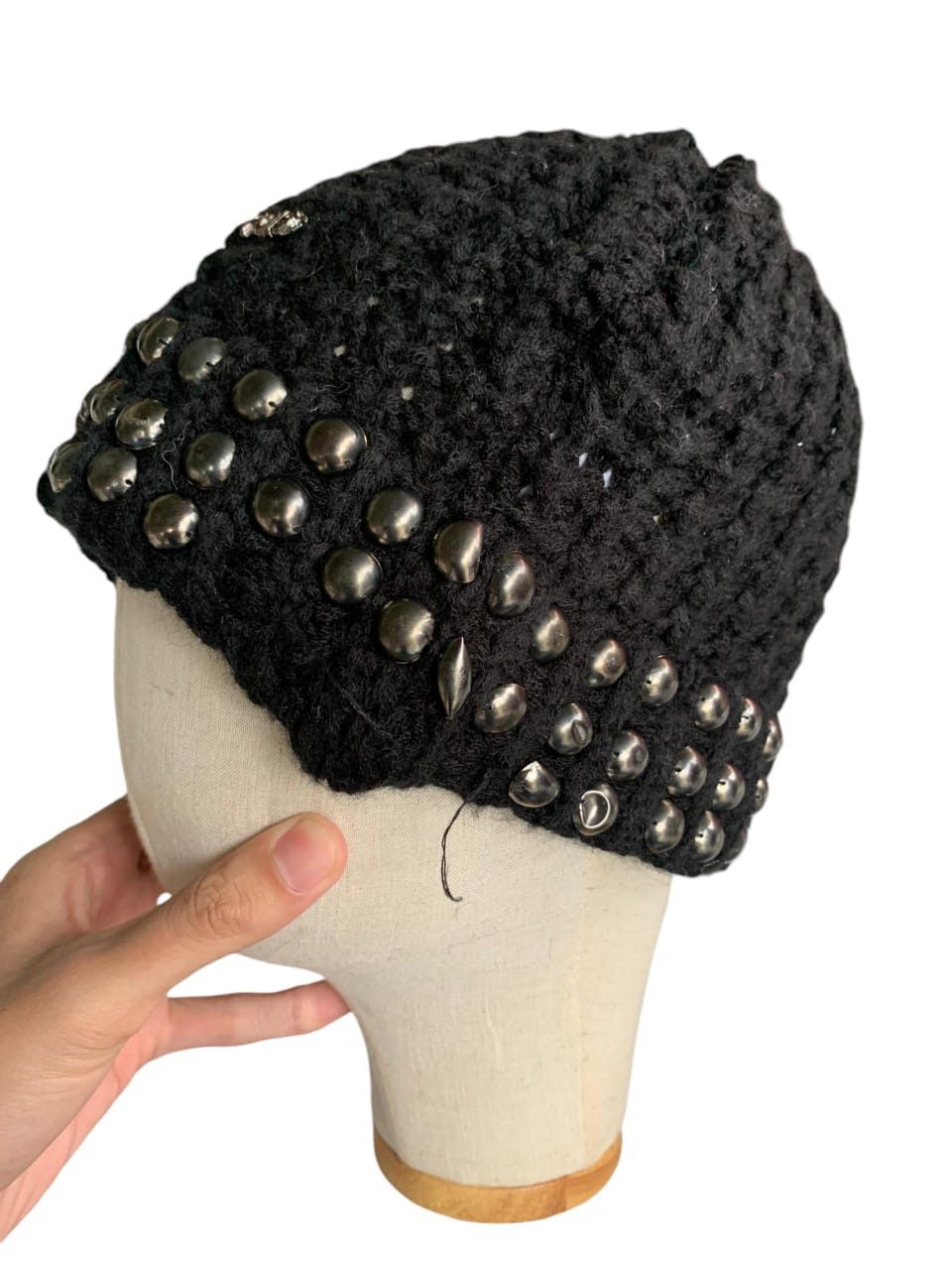 Other Punk Bondage Style Knit Beanie Hats Size ONE SIZE - 8 Thumbnail