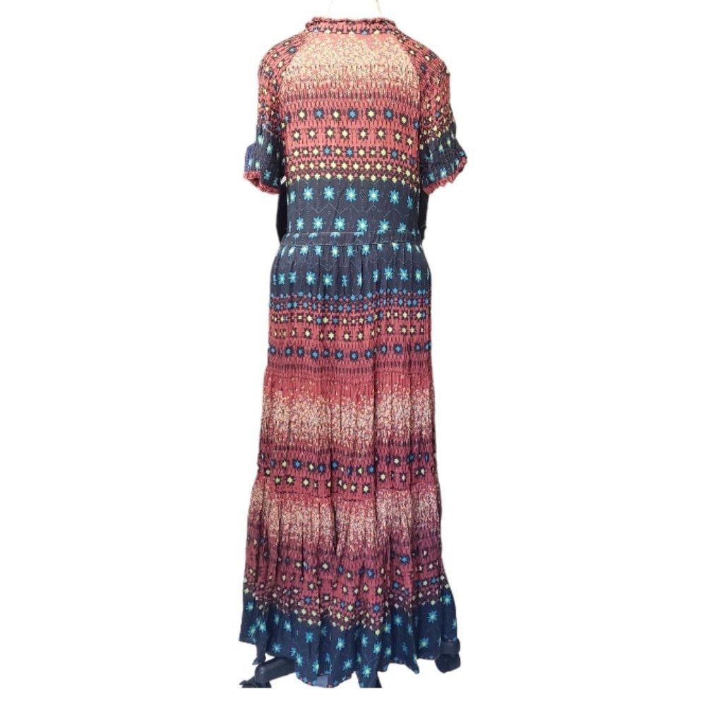 Free People CT1746 Free People Smocked Maxi Dress M Size M / US 6-8 / IT 42-44 - 5 Thumbnail