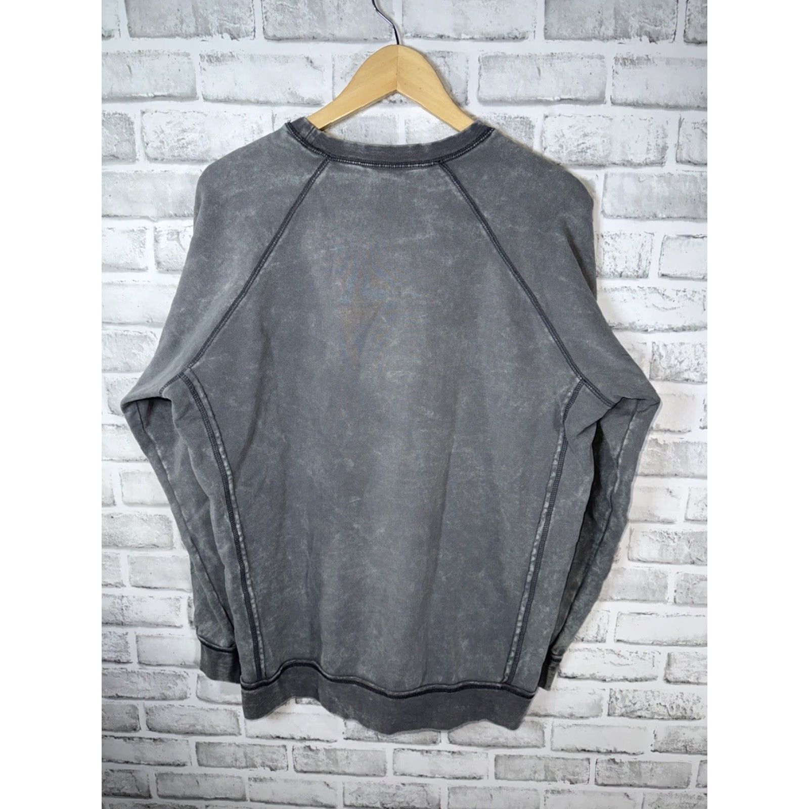 Vintage Clifford Lenox Sweatshirt Mens M Crew Neck 100% Cotton Gray Distressed Logo Graphic Print Sports Size US M / EU 48-50 / 2 - 7 Thumbnail