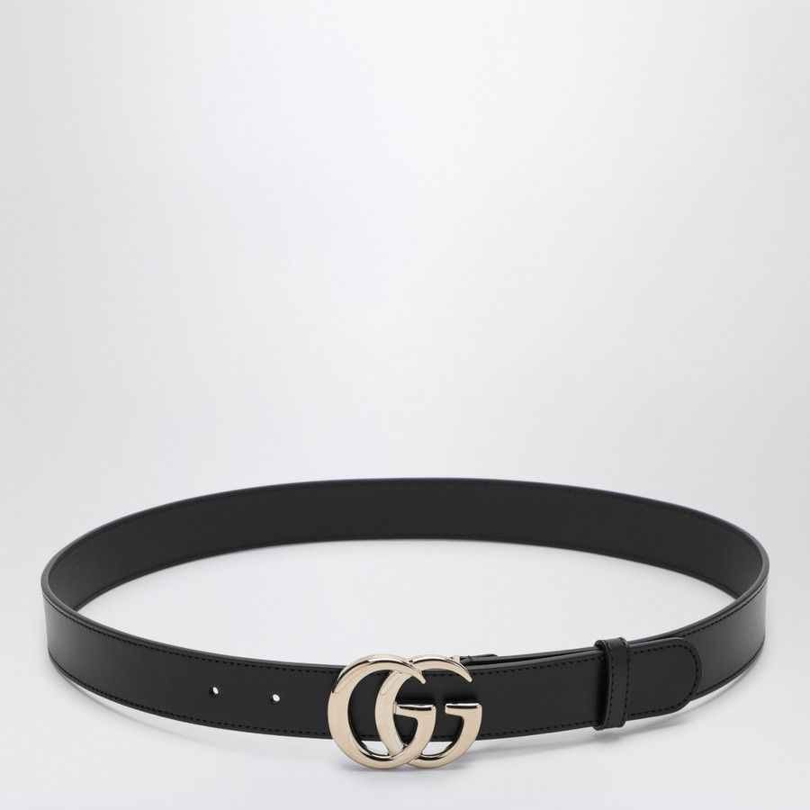 Gucci o1d2blof0824 Size: 85 / GG Marmont Leather Belt in Black Size ONE SIZE - 1 Thumbnail