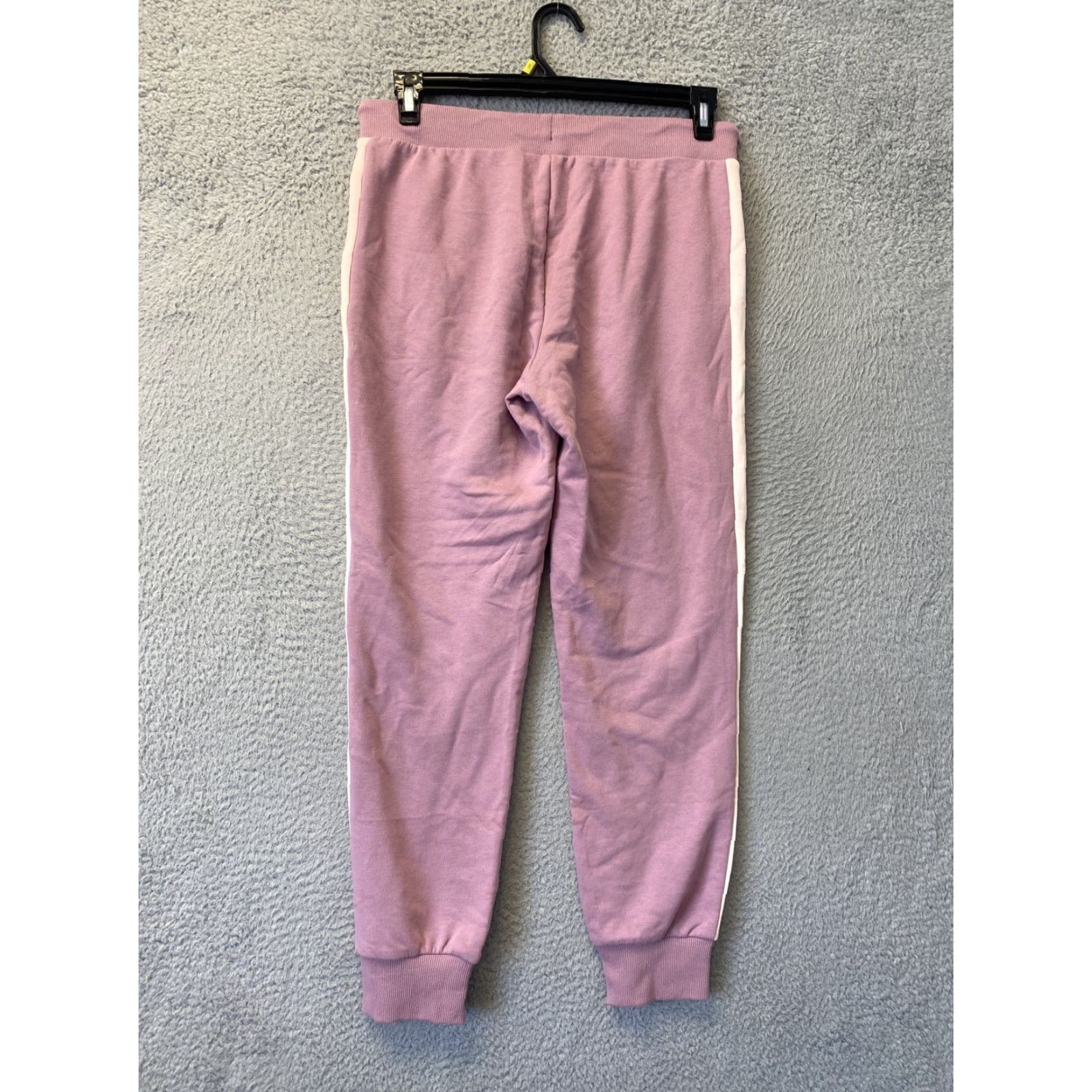 Puma PUMA Sweatpants Two Tone Lavender Cotton Athletic Mens Size M/51-46 Pants Size US 31 - 6 Thumbnail