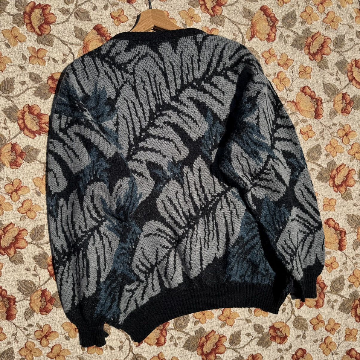 Vintage Vintage Floral Print Boxy Knit Leaf ALD JAPANESE VIBE Cute Size US L / EU 52-54 / 3 - 5 Thumbnail