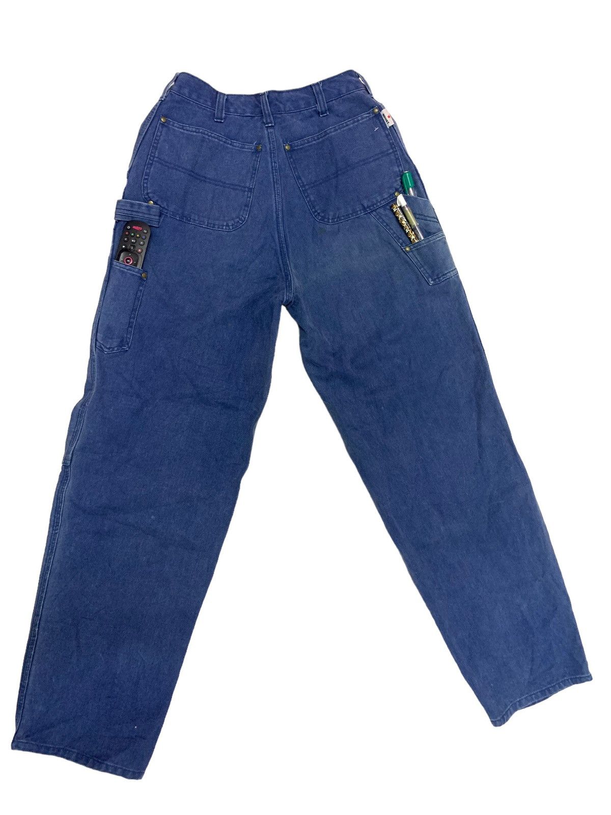 Vintage SOVIET CARPENTER DOUBLE KNEE PANT Size US 29 - 4 Thumbnail