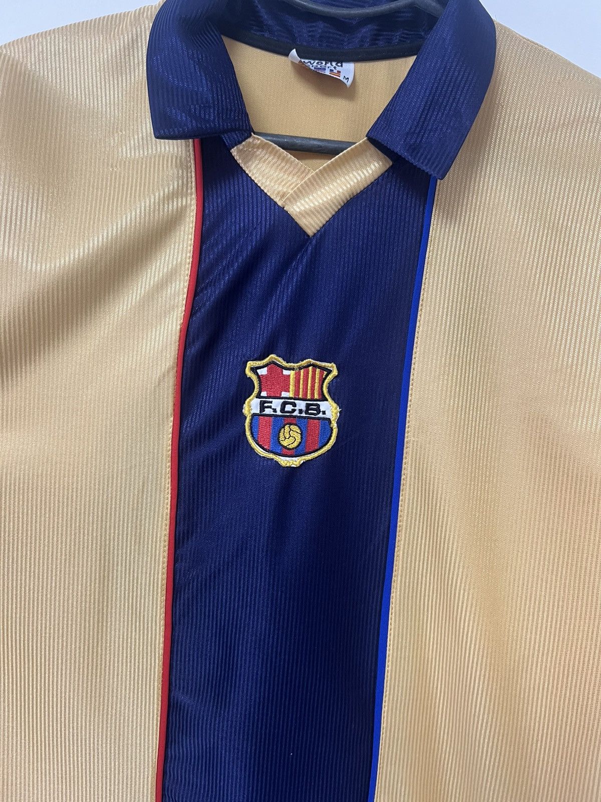 Vintage Vintage Barcelona 2002/2003 Jersey Rivaldo Football Shirt M Size US M / EU 48-50 / 2 - 14 Thumbnail