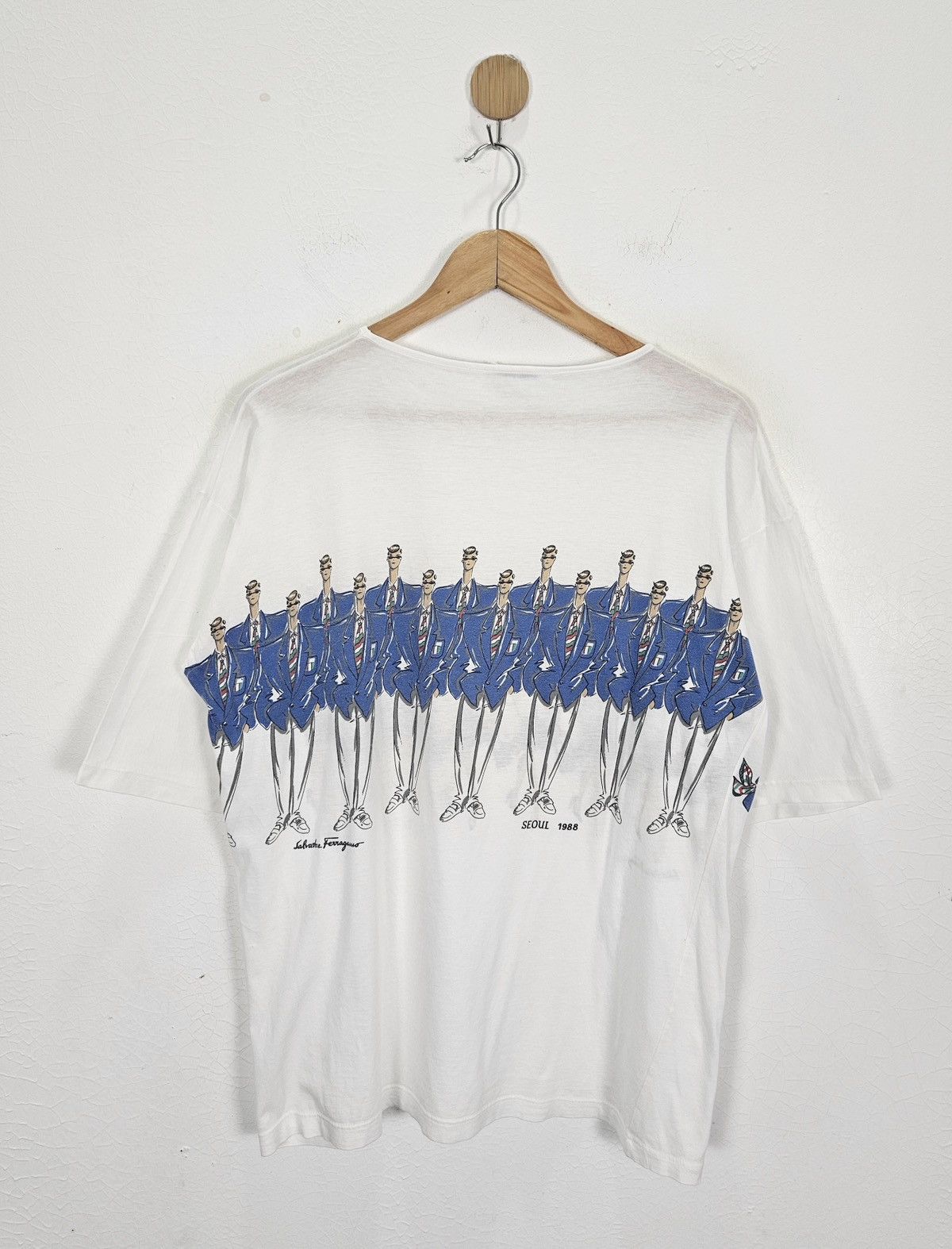 Salvatore Ferragamo Salvatore Ferragamo Seoul 1988 shirt Size US L / EU 52-54 / 3 - 2 Thumbnail