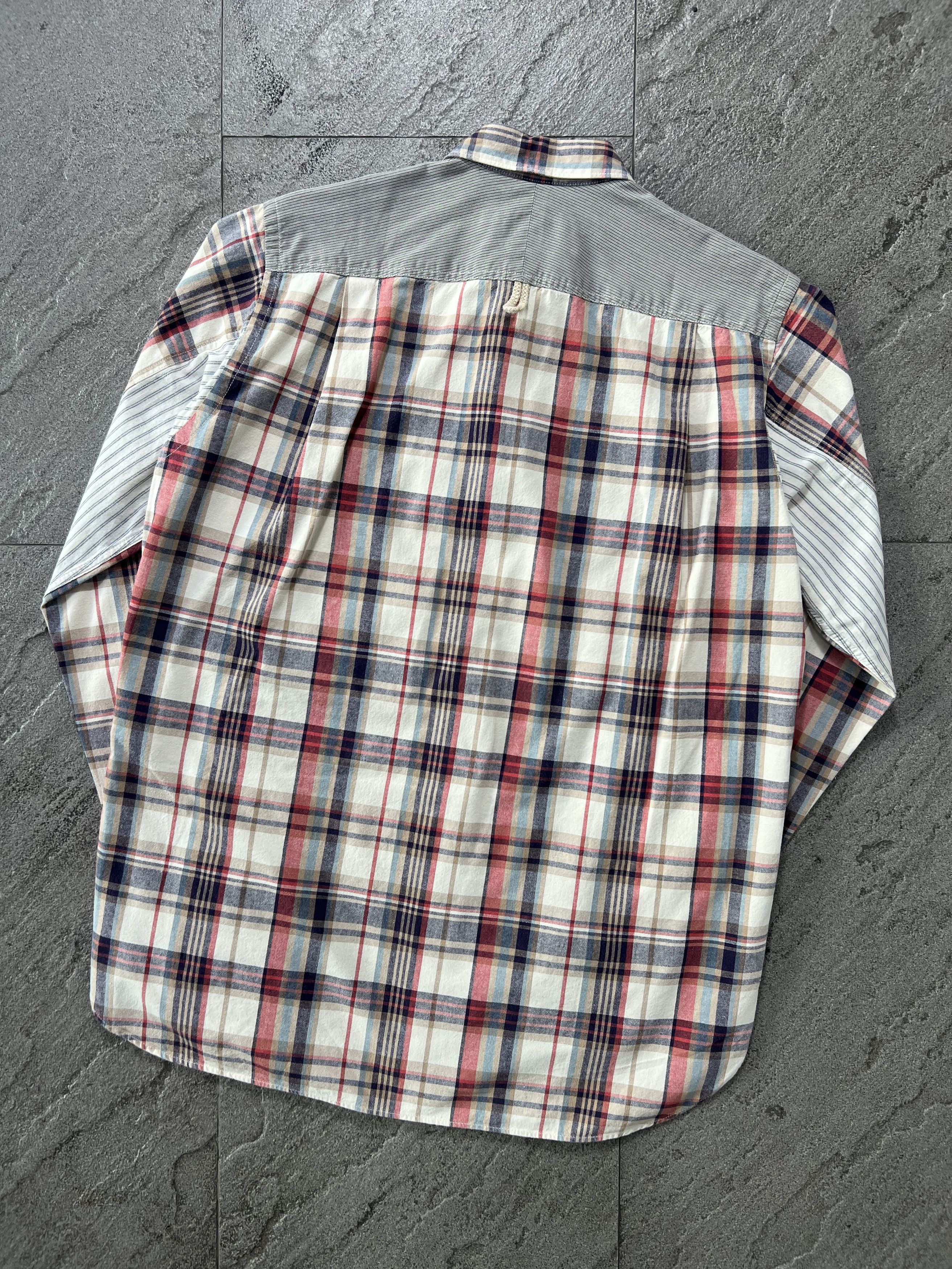 Junya Watanabe Junya Watanabe Comme des Garçons MAN patchwork flannel shirt Size US XS / EU 42 / 0 - 2 Thumbnail