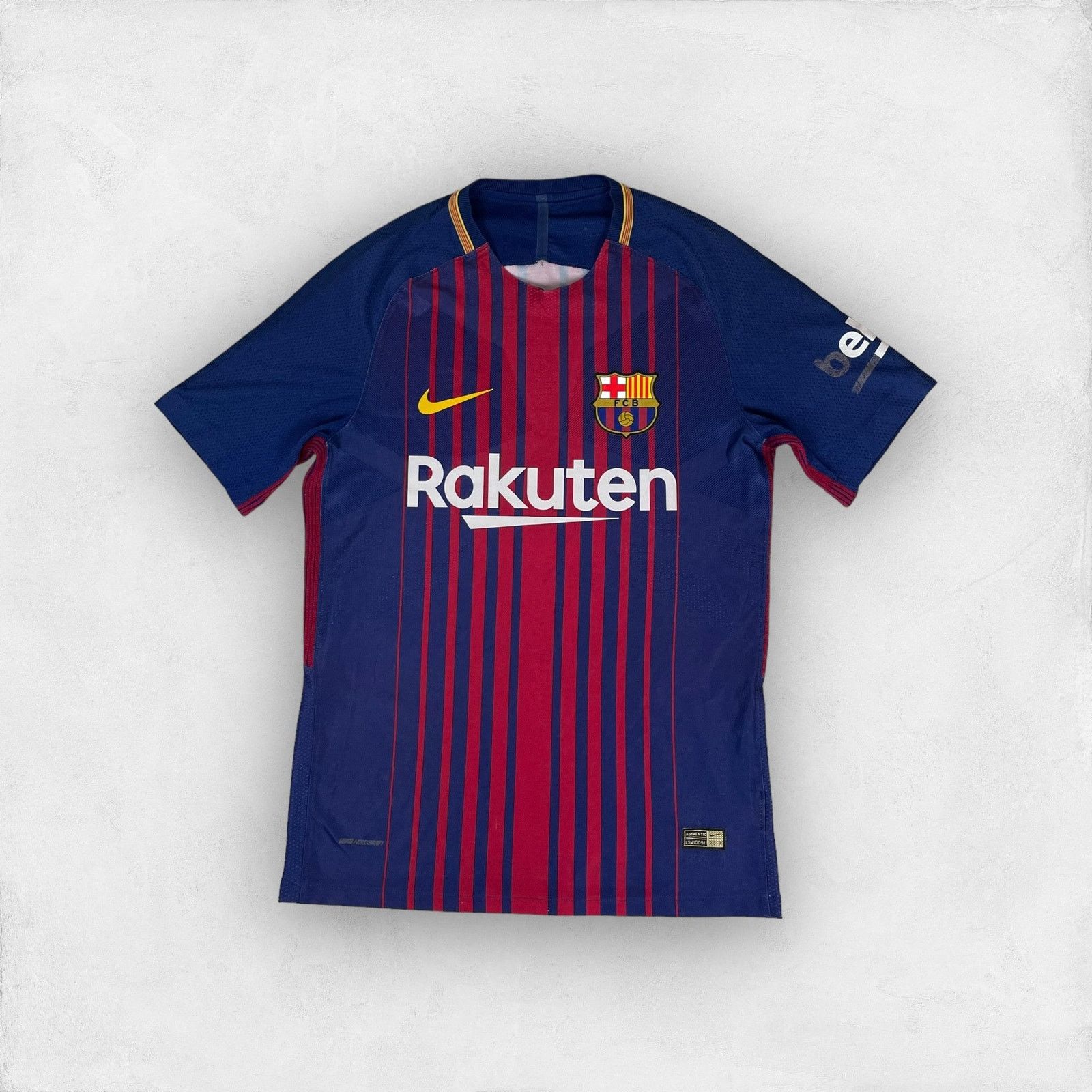 Nike Nike Men's Blue Red Crew Neck FC Barcelona Football Jersey Size US S / EU 44-46 / 1 - 1 Thumbnail