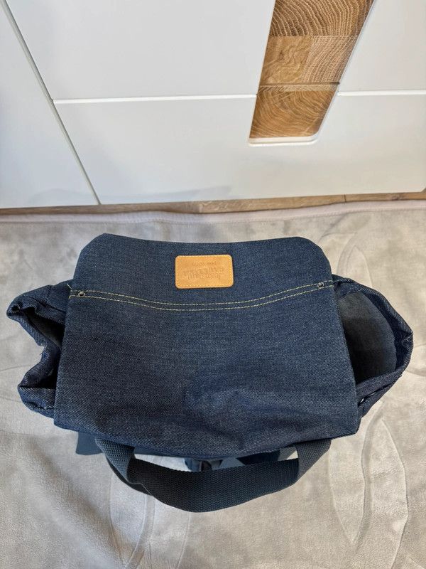 Jean Paul Gaultier Jean Paul Gaultier pour VOUS Backpack Navy denim bag new Size ONE SIZE - 5 Thumbnail