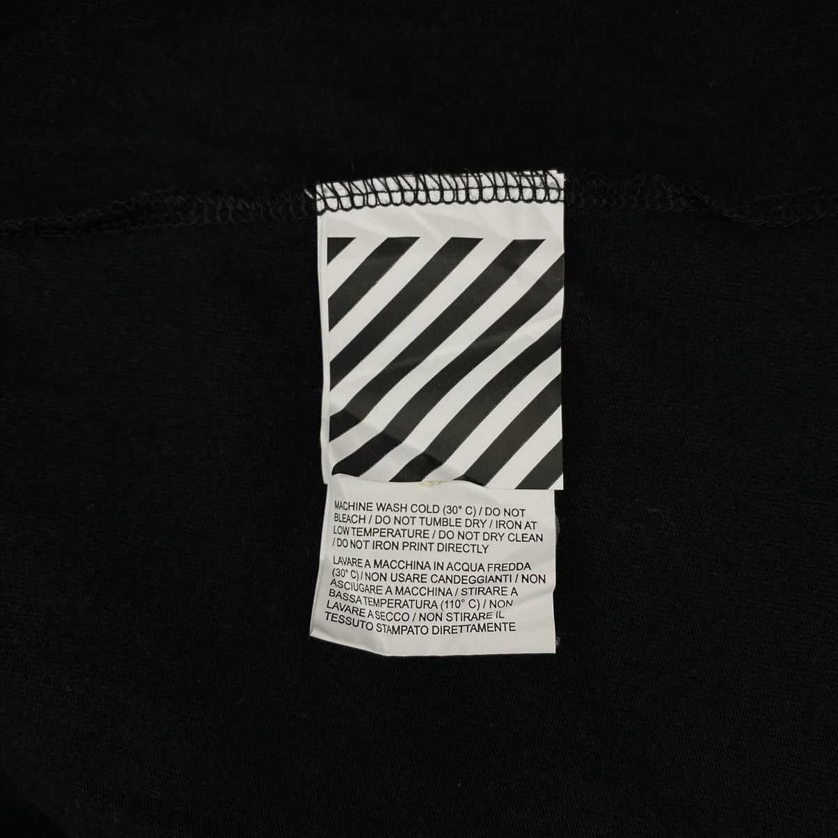 Off-White Off White Moto Spliced Tee Size US XXS / EU 40 - 8 Thumbnail
