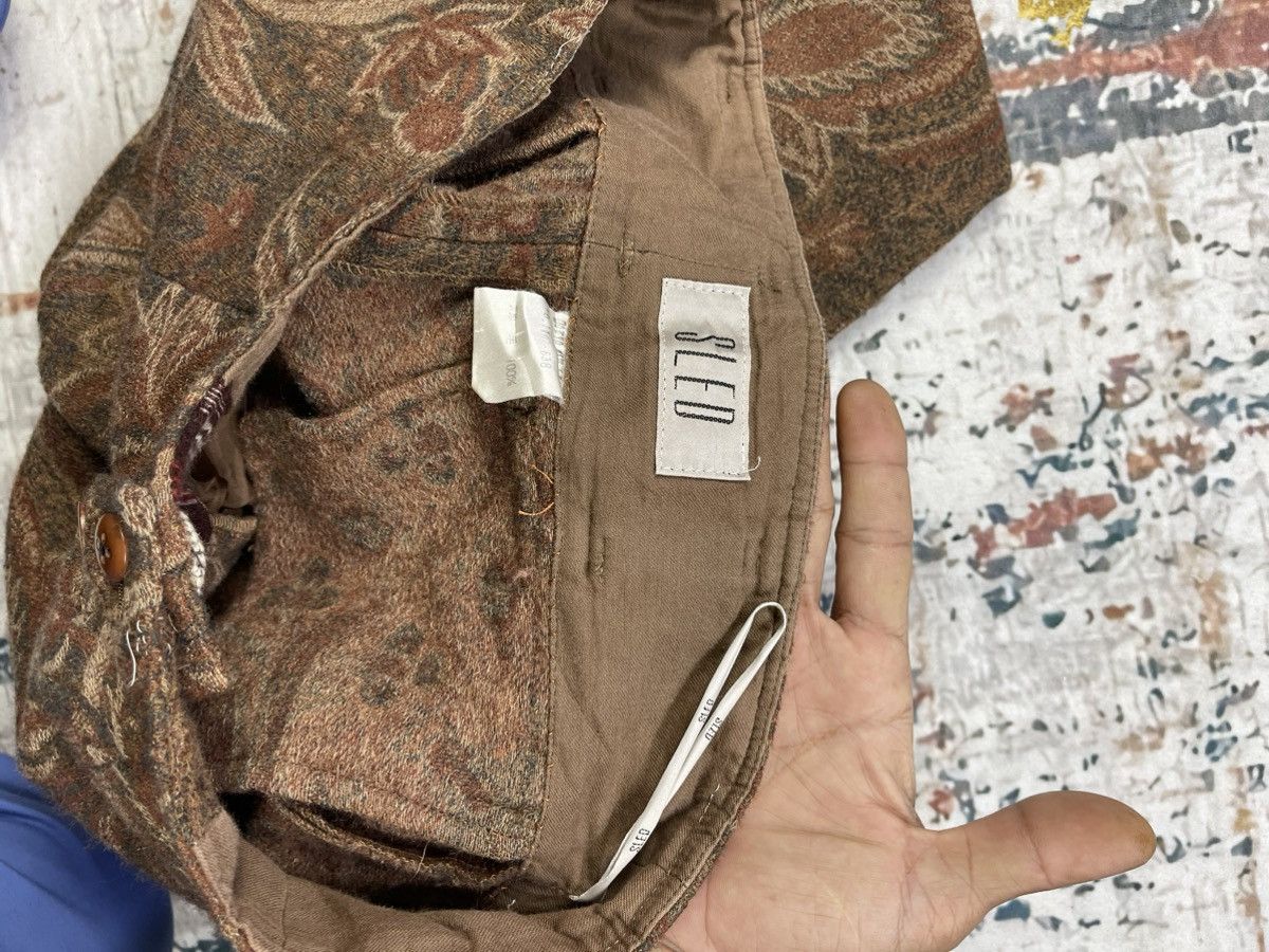Japanese Brand Vintage Sled Paisley Bryan Pants Size 28" / US 6 / IT 42 - 7 Thumbnail