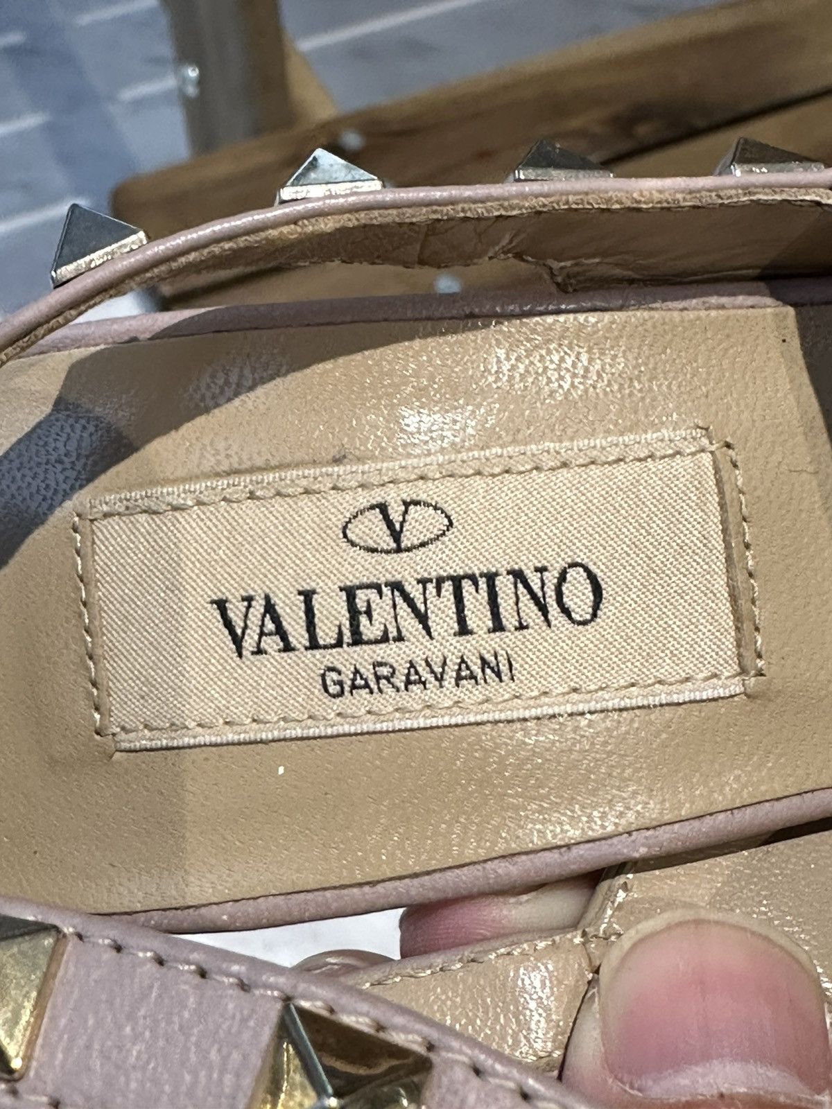 Valentino Valentino studs heel Size US 6 / IT 36 - 6 Thumbnail