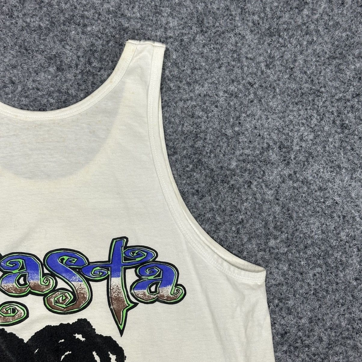 William Rast VTG Man Adult Rasta Puerto Vallarta Mexico Tank Top Sleeves Size US M / EU 48-50 / 2 - 3 Thumbnail