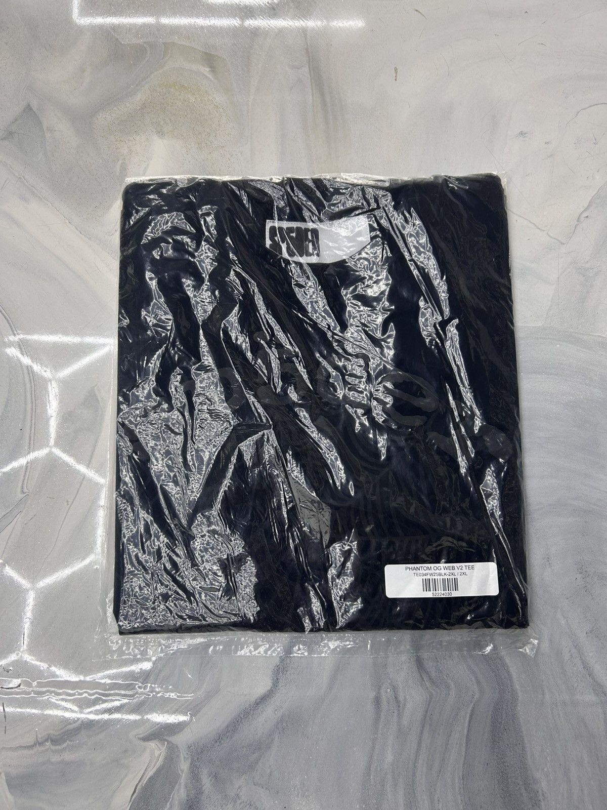 Sp5der Sp5der Phantom OG Web Tee 2 Tone Black Size XXL Size US XXL / EU 58 / 5 - 9 Thumbnail
