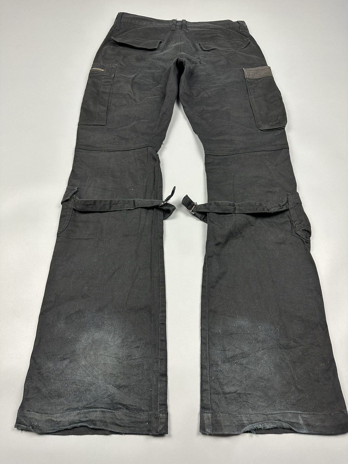 If Six Was Nine × Le Grande Bleu (L.G.B.) × semanticdesign 🔥Sick🔥Semantic Design Bondage Multi Pocket Pants Size US 31 - 4 Thumbnail