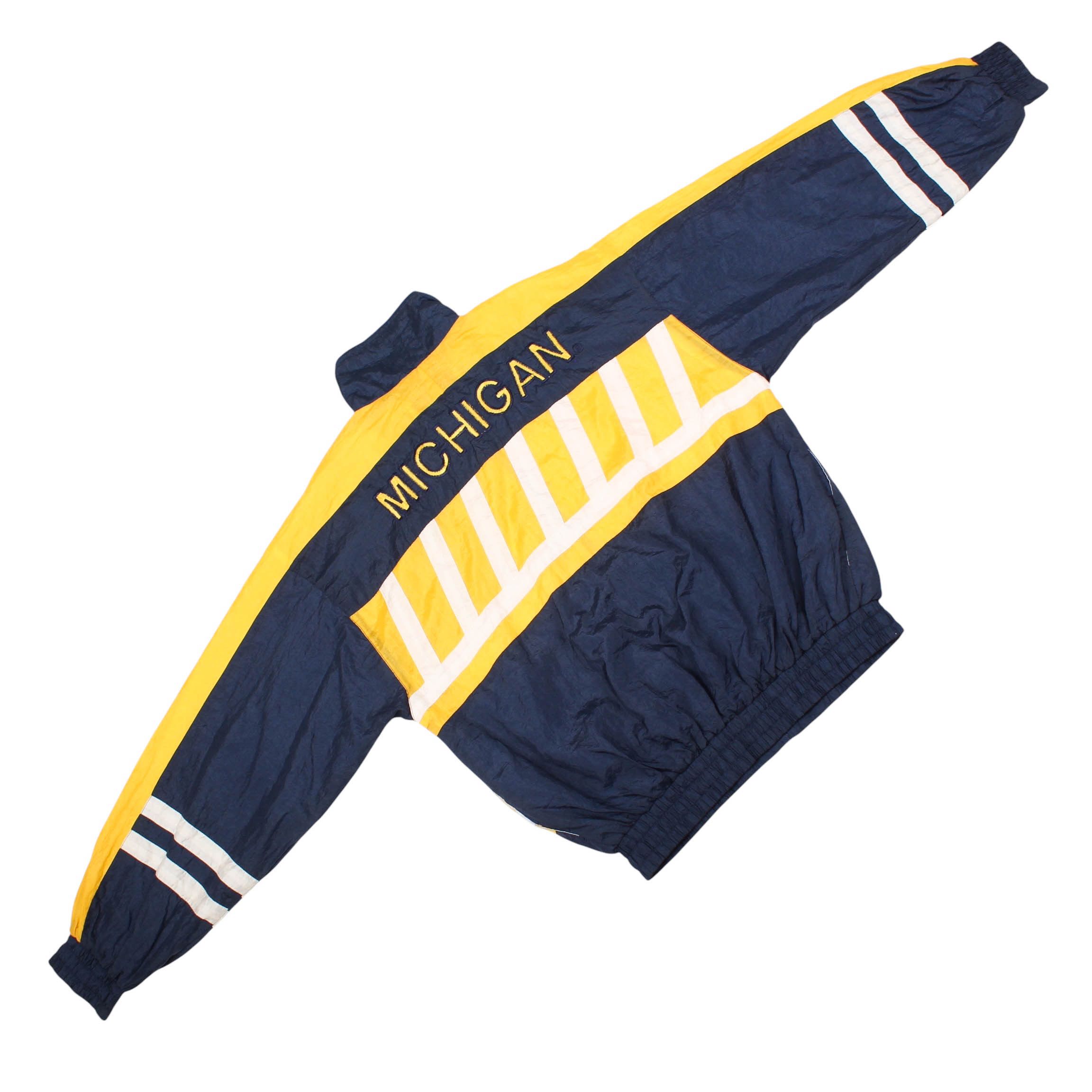 NCAA Michigan Wolverines Jacket NCAA College 90s Windbreaker Size US M / EU 48-50 / 2 - 4 Thumbnail