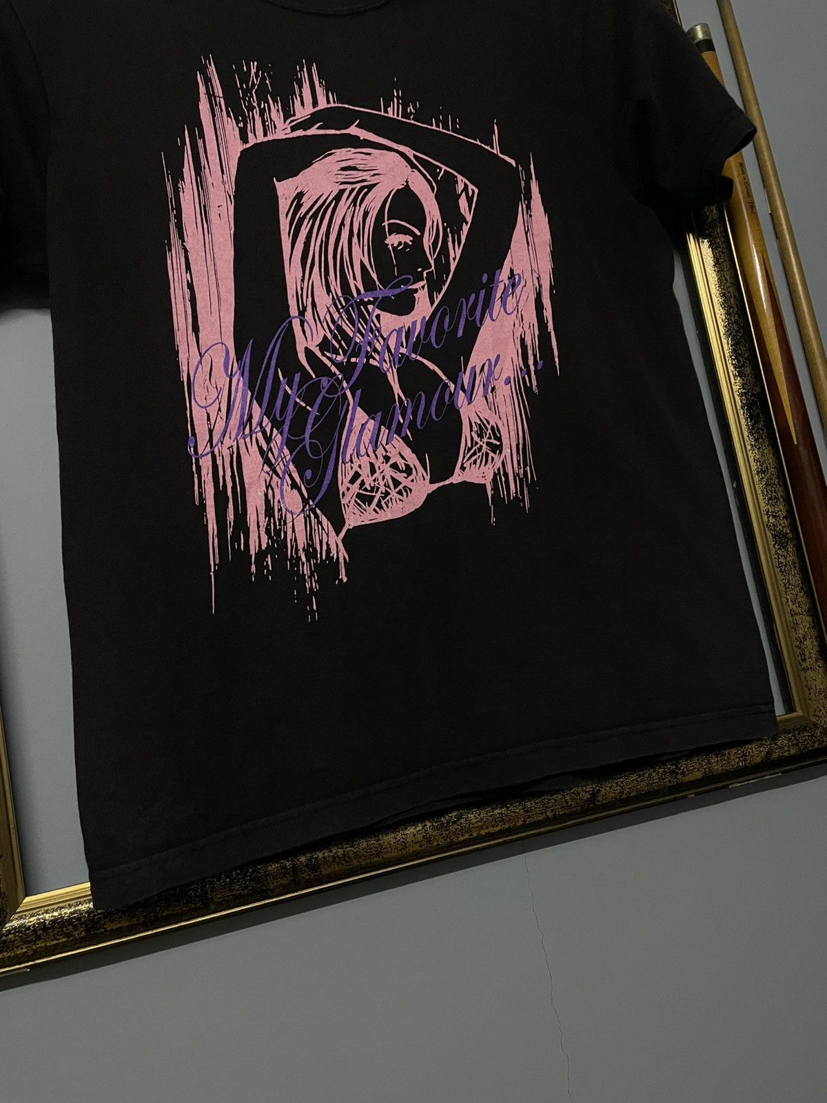 Designer × Japanese Brand × Vintage Vintage 1990s Japan Designer Aiuola My Favourite Glamour Tee Size US M / EU 48-50 / 2 - 4 Thumbnail