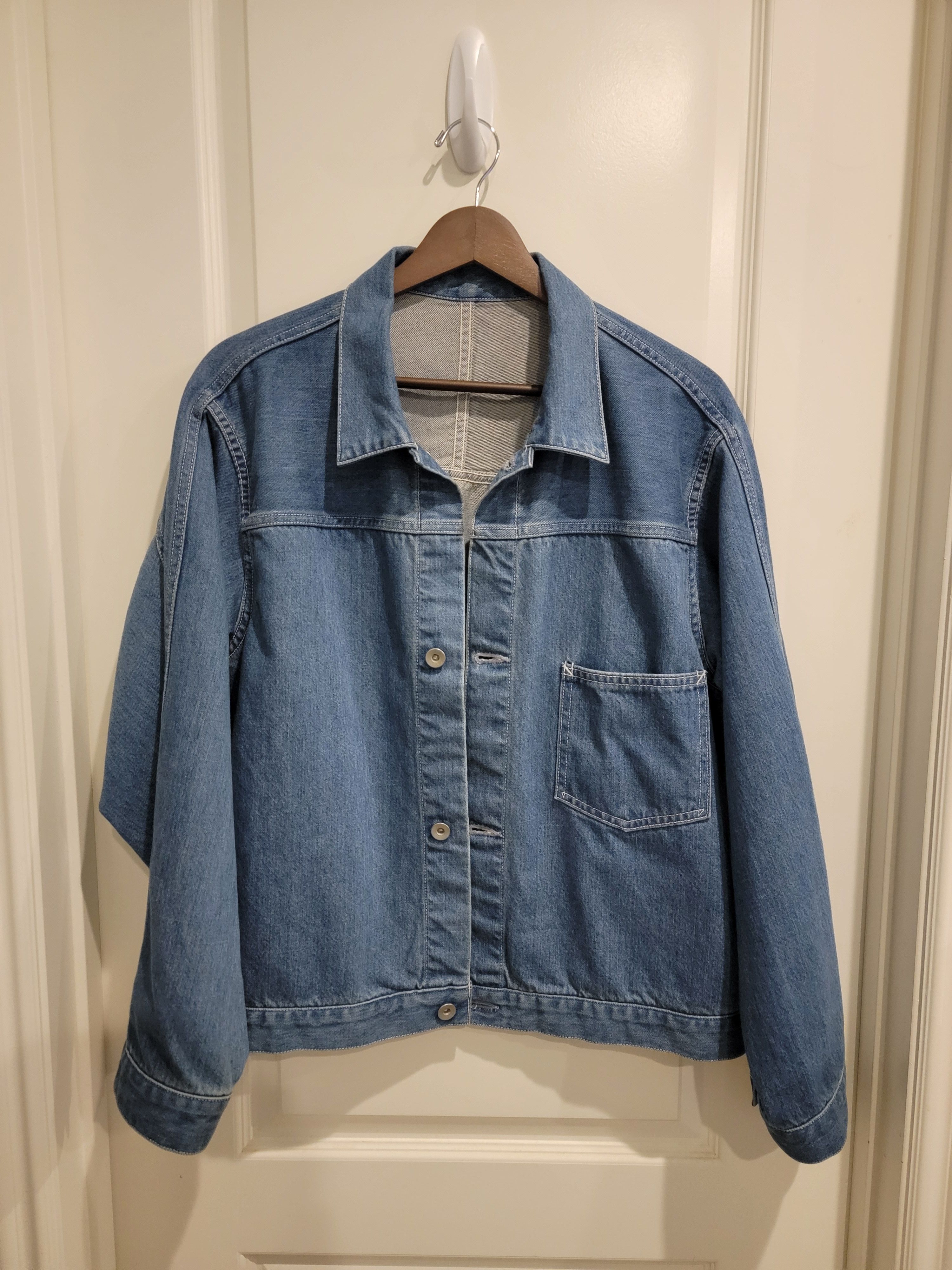 Nanamica Short Denim Jacket Size US XS / EU 42 / 0 - 1 Thumbnail
