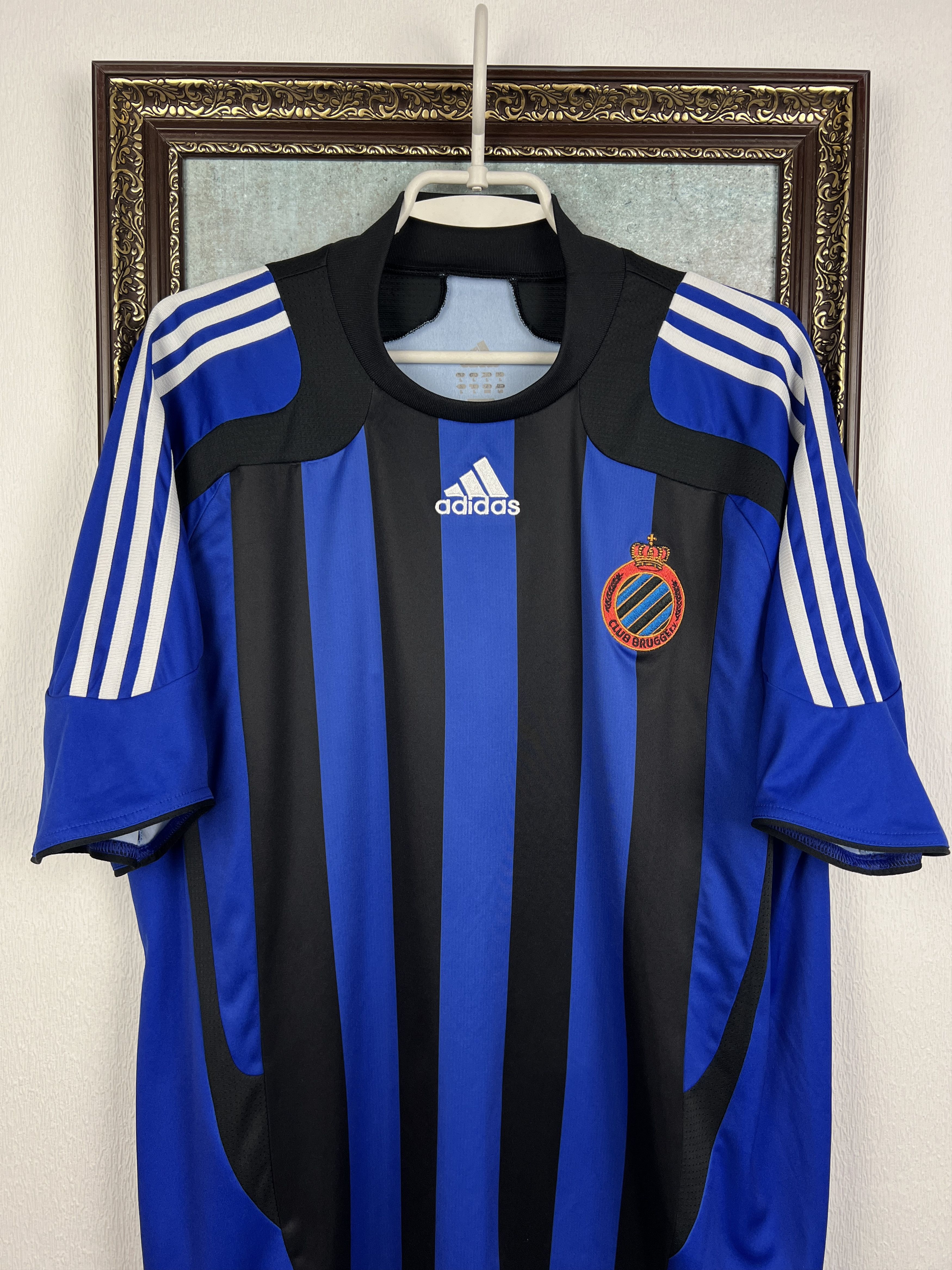 Adidas Club Brugge Home football shirt 2006 Soccer Jersey Trikot Size US L / EU 52-54 / 3 - 2 Thumbnail