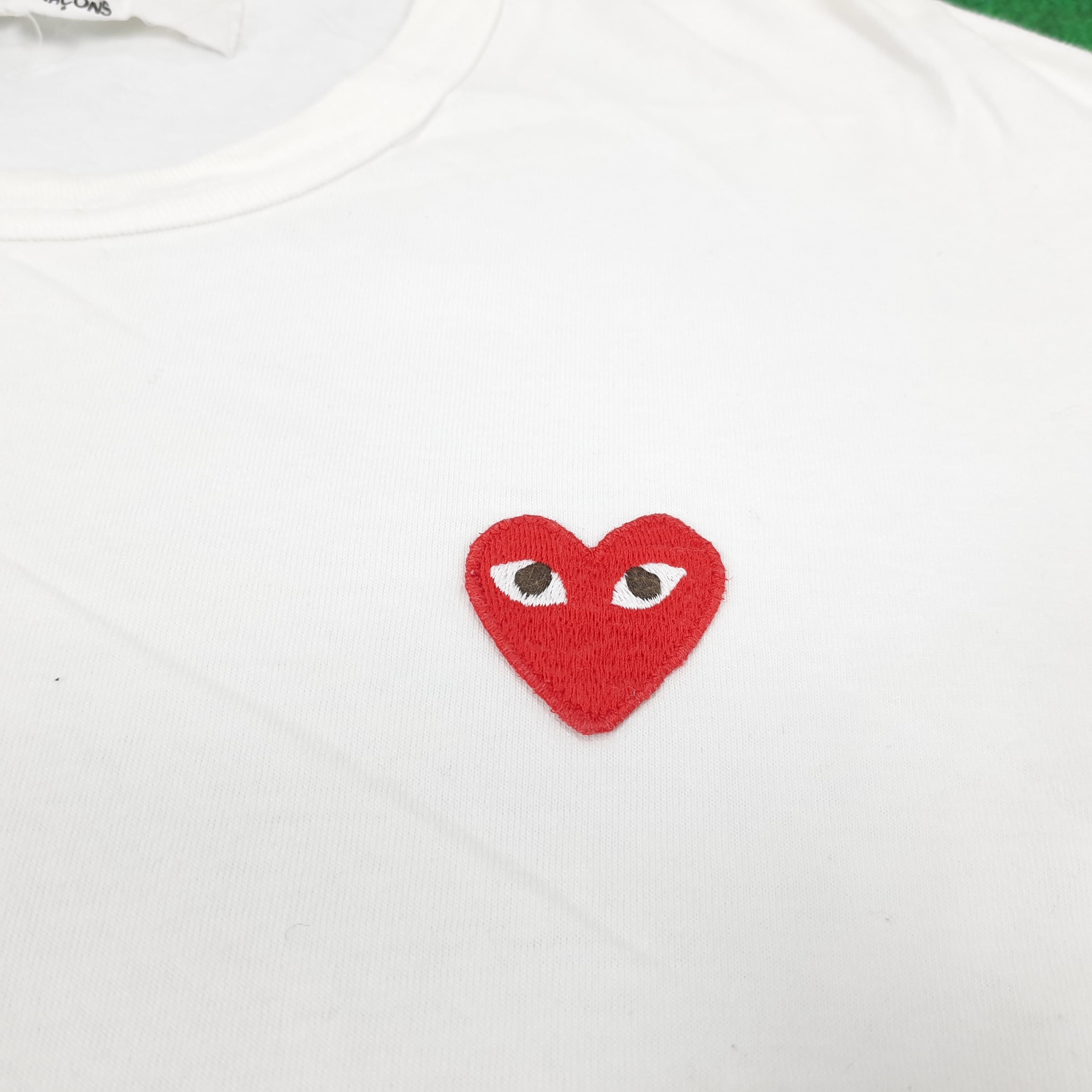 Comme des Garcons × Comme des Garcons PLAY × Japanese Brand Vintage Comme Des Garcons Play Designer T-shirt Size US M / EU 48-50 / 2 - 2 Thumbnail