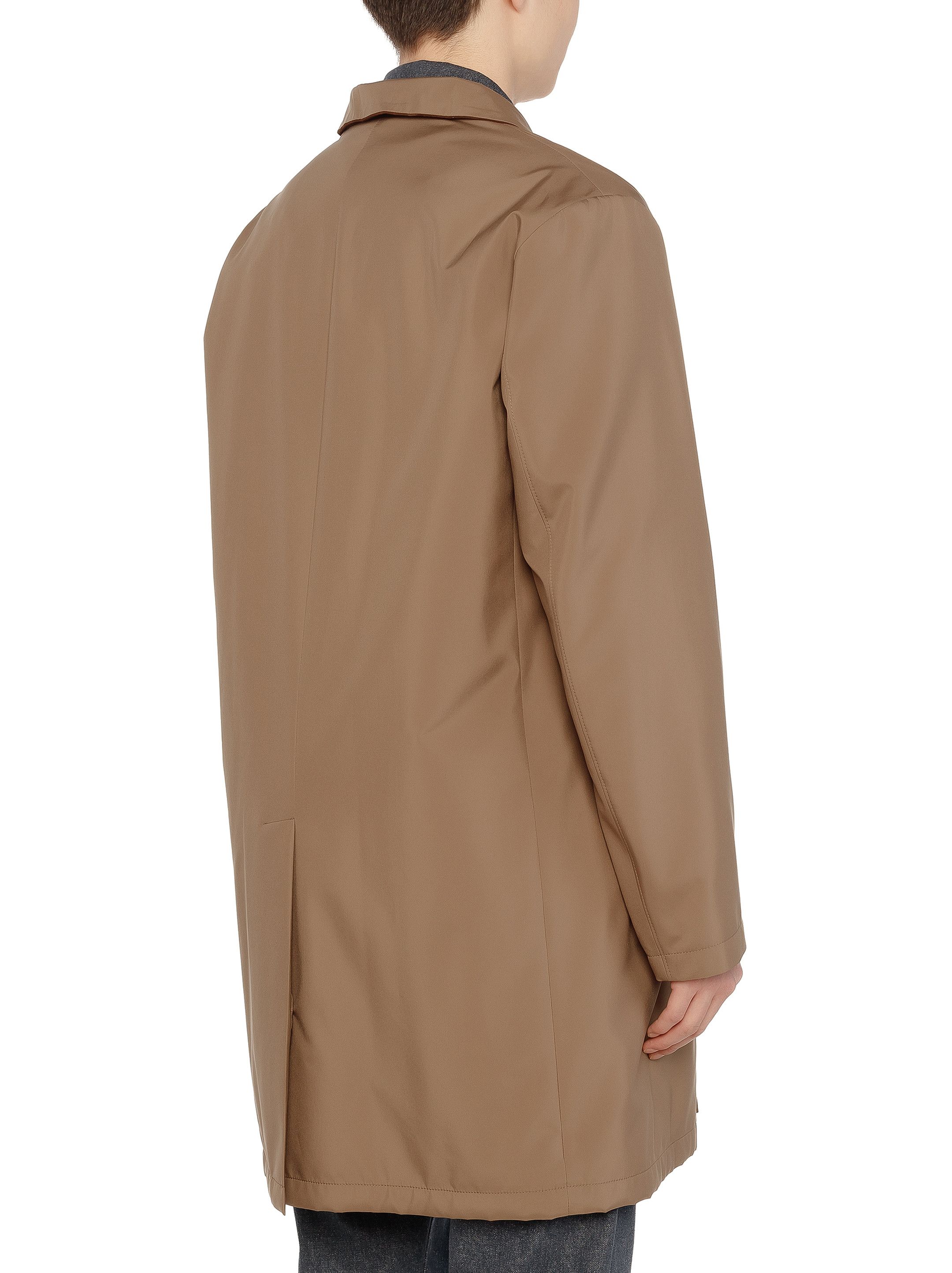 Loro Piana o1w1db10724 Sebring Trench Coat in Brown Size US XXL / EU 58 / 5 - 4 Thumbnail