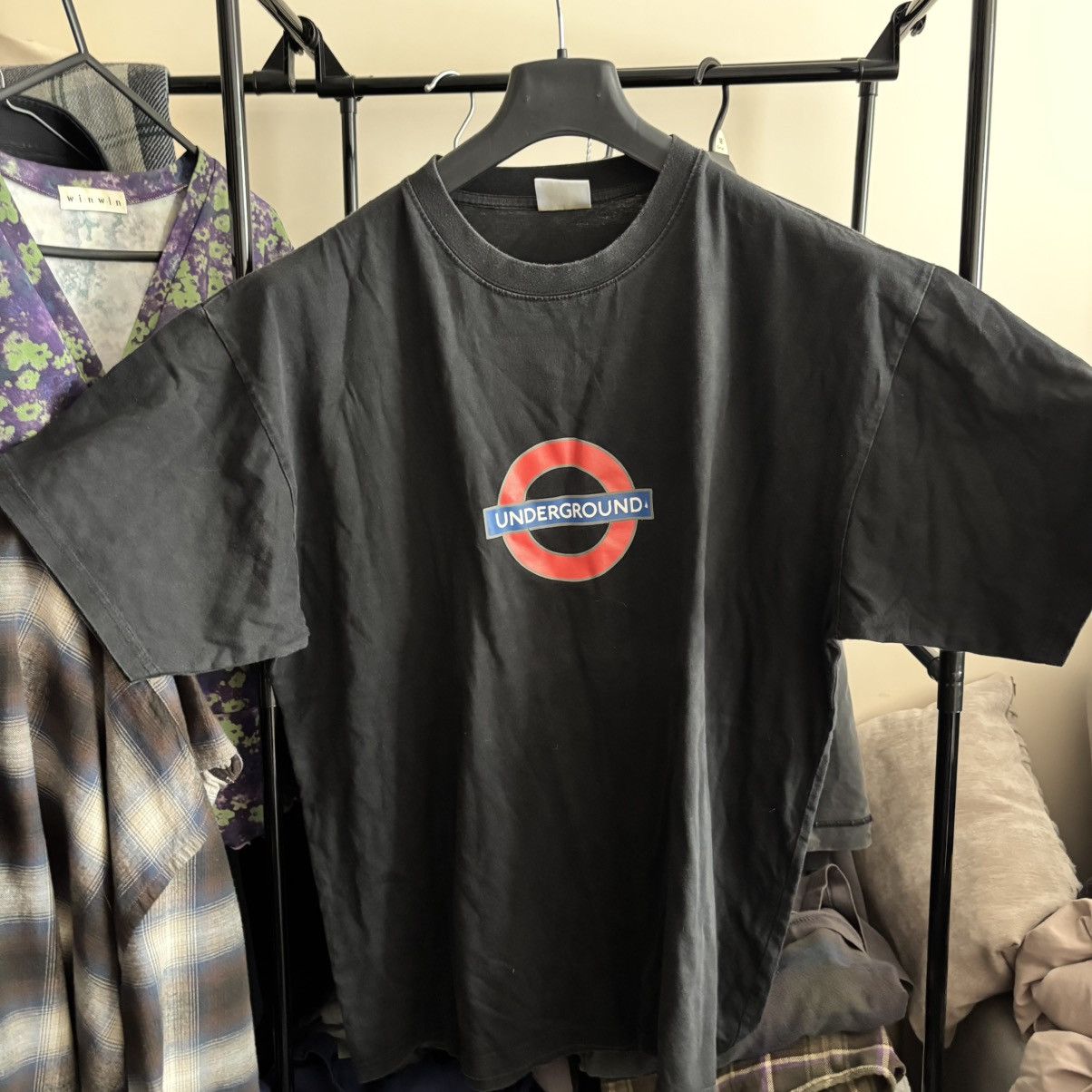 Vintage Vintage Avant-Garde Y2K Underground T-Shirt Punk ERD Grunge Size US M / EU 48-50 / 2 - 1 Thumbnail