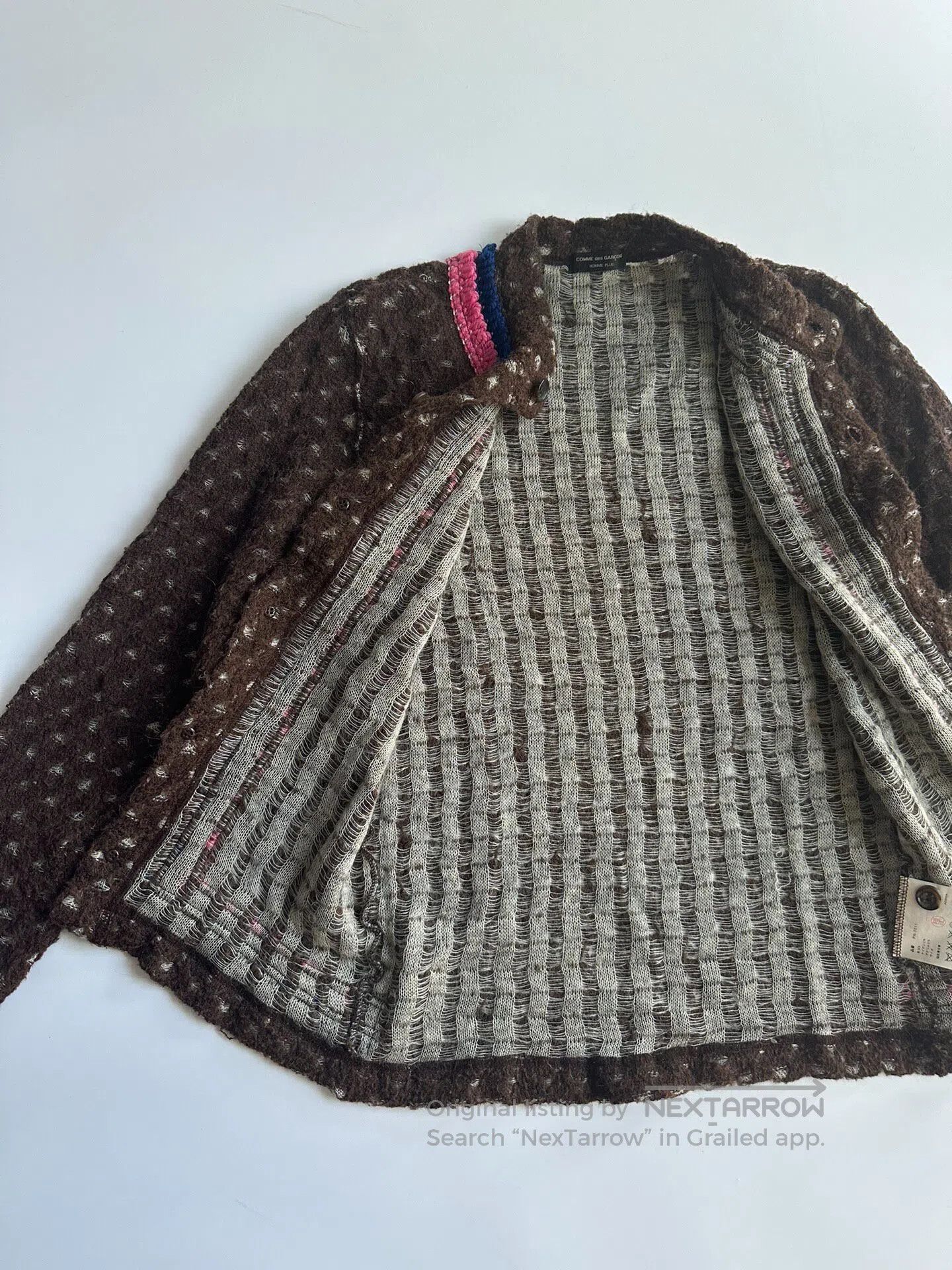Comme des Garcons Comme Des Garçons HOMME PLUS Colorful Knit sweater| Size M / US 6-8 / IT 42-44 - 4 Thumbnail