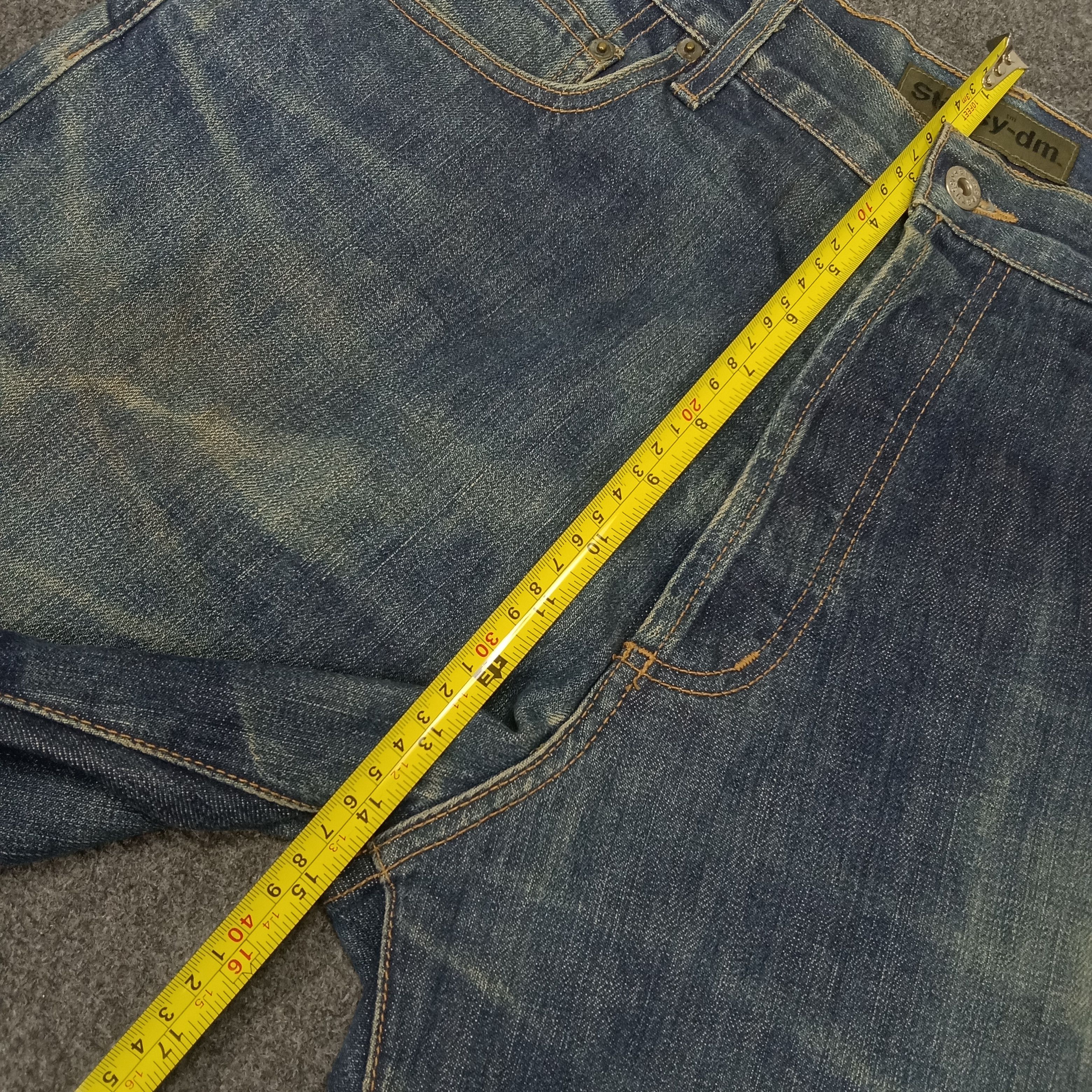 Stussy × Vintage Stussy Streetwear Japanese Style Custom Jeans Size US 37 - 11 Thumbnail