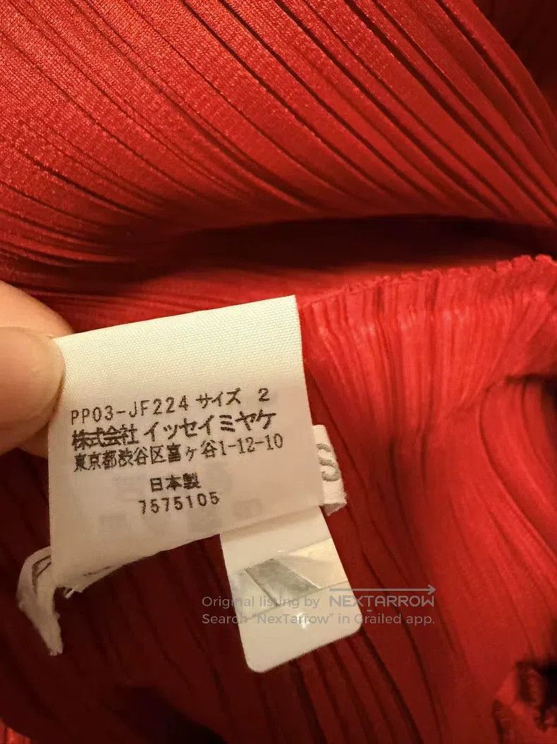 Issey Miyake Issey Miyake Red Pants Size 25" / US 0 / IT 36 - 4 Thumbnail