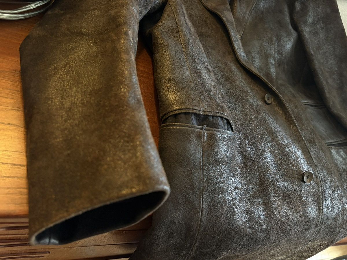 Carpe Diem BNWT GRAIL Horse Leather Long Coat Size US M / EU 48-50 / 2 - 9 Thumbnail