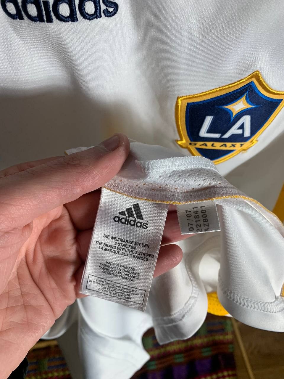Adidas Vintage Adidas FC Los Angeles Galaxy MLS Soccer Jersey Size US M / EU 48-50 / 2 - 7 Thumbnail