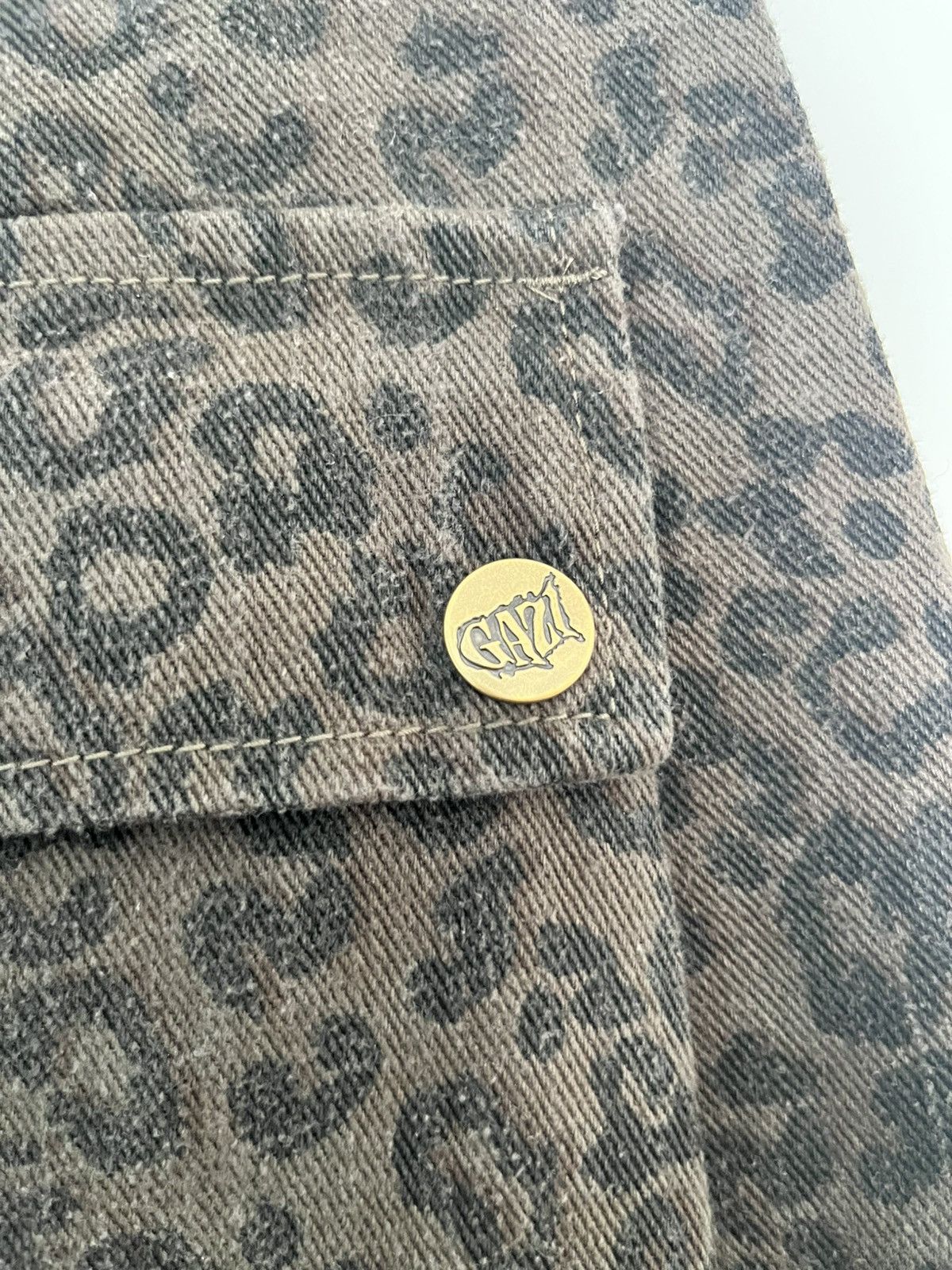 Fugazi Fugazi Leopard Cargo Pants Size US 30 / EU 46 - 3 Thumbnail