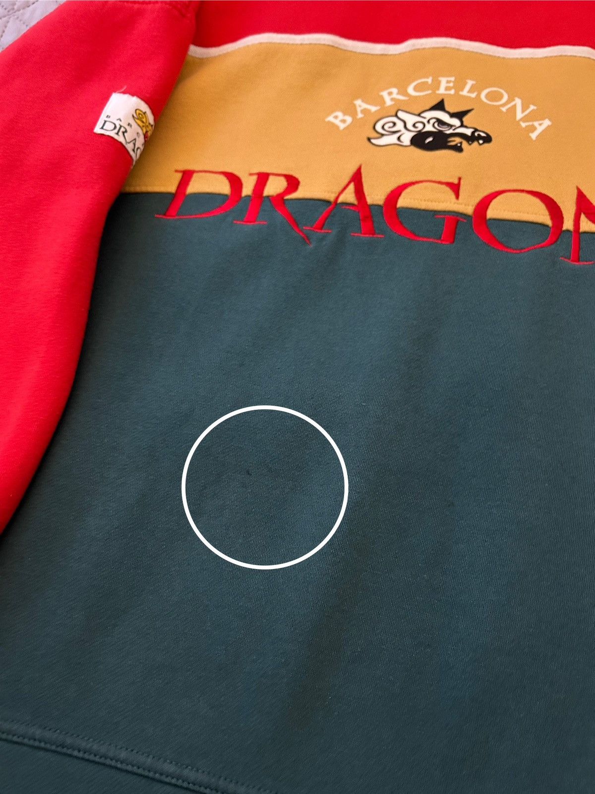 Adidas Adidas Barselona Dragons Vintage 90's rare man's sweatshirt Size US L / EU 52-54 / 3 - 7 Thumbnail