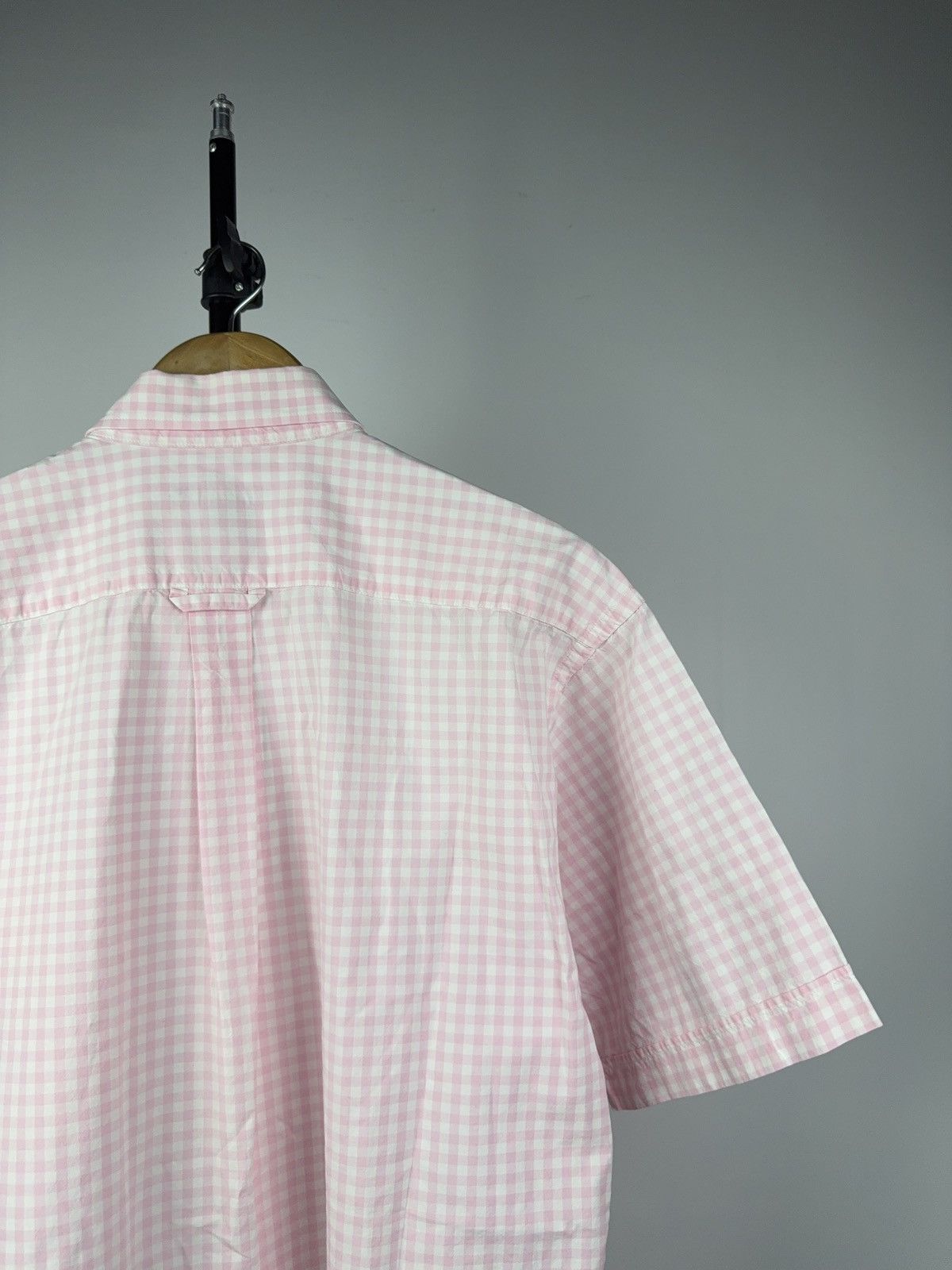 Gant Vintage Luxury GANT Short Sleeve Pink Gingham Check Shirt Size US L / EU 52-54 / 3 - 7 Thumbnail