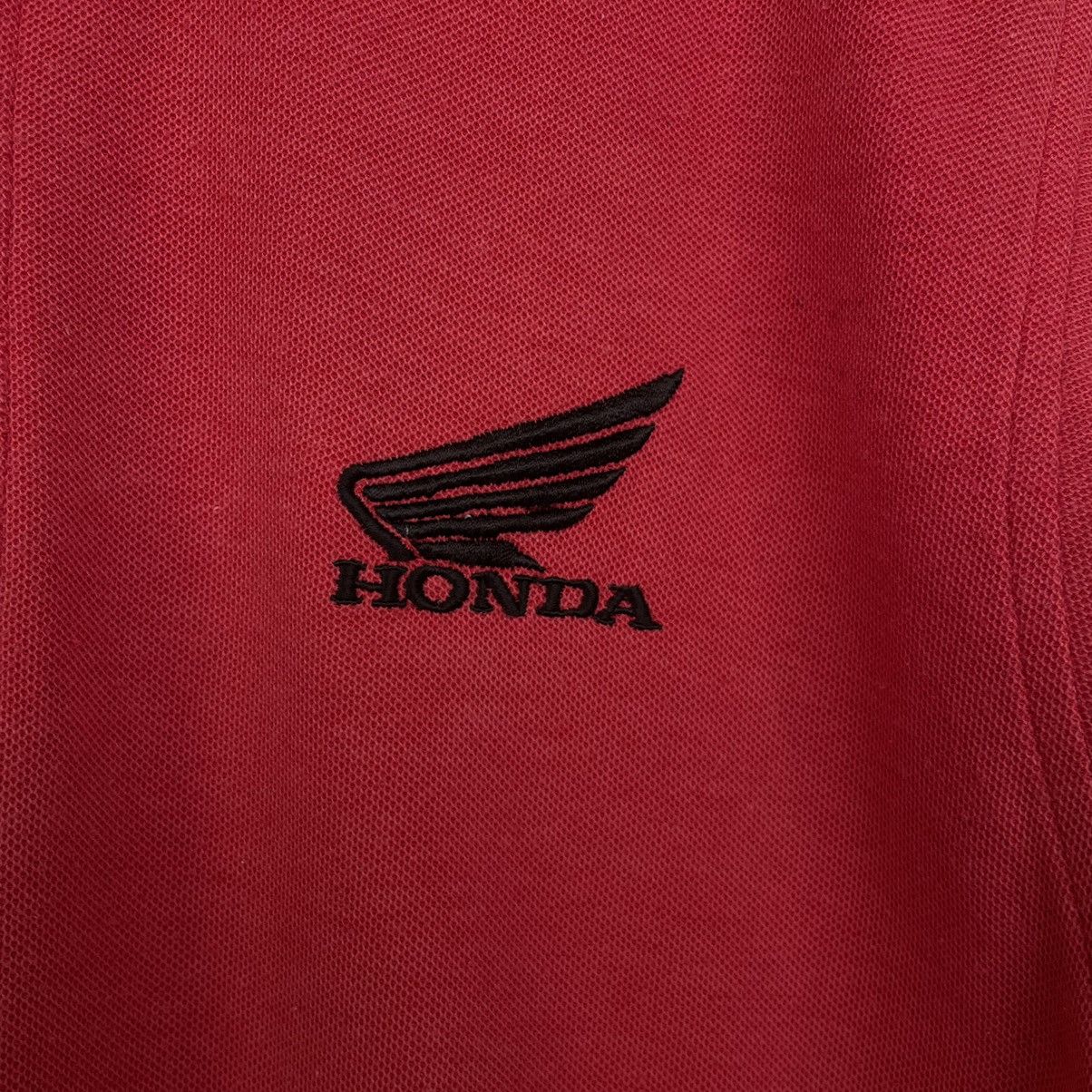 Honda × Vintage Vintage Honda Racing Team Polo T Shirt Size US M / EU 48-50 / 2 - 2 Thumbnail