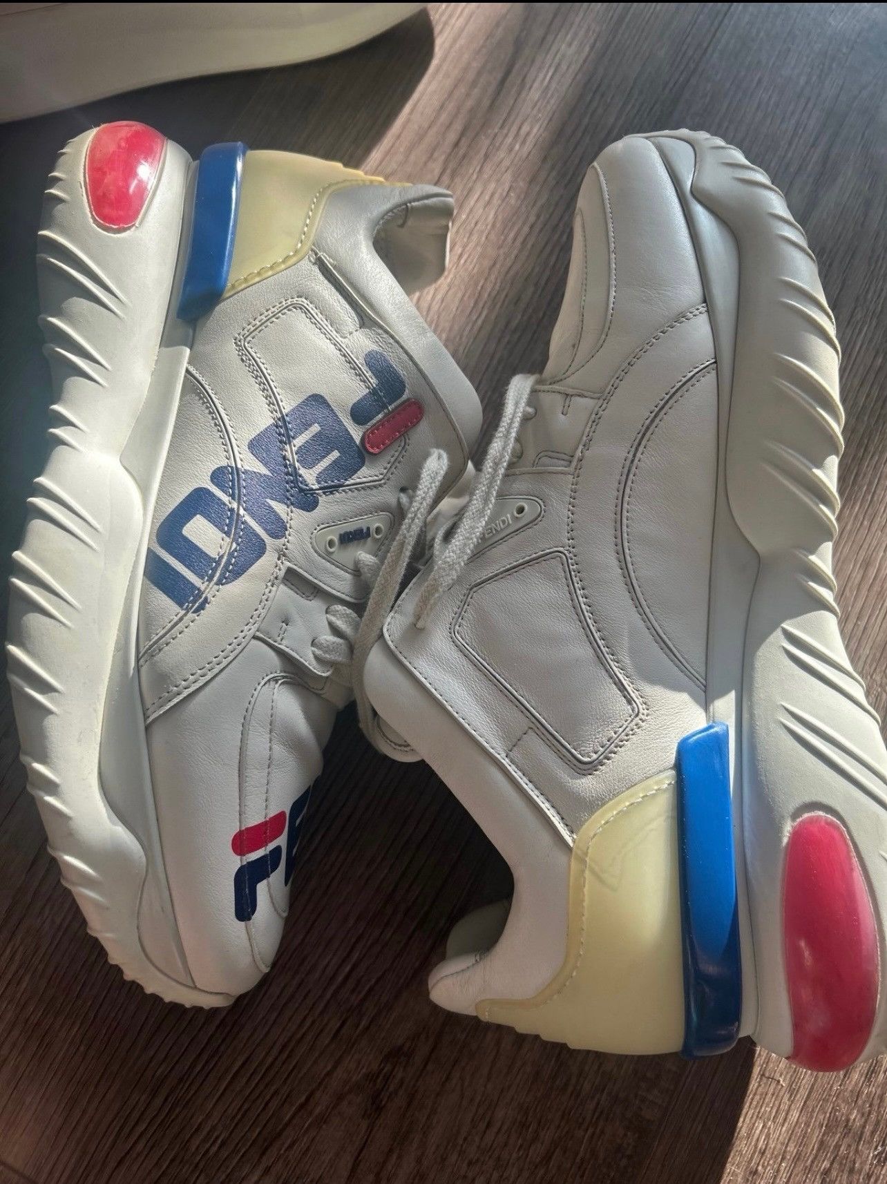 Fendi Fendi x Fila Collab Rare Size US 11 / EU 44 - 4 Thumbnail